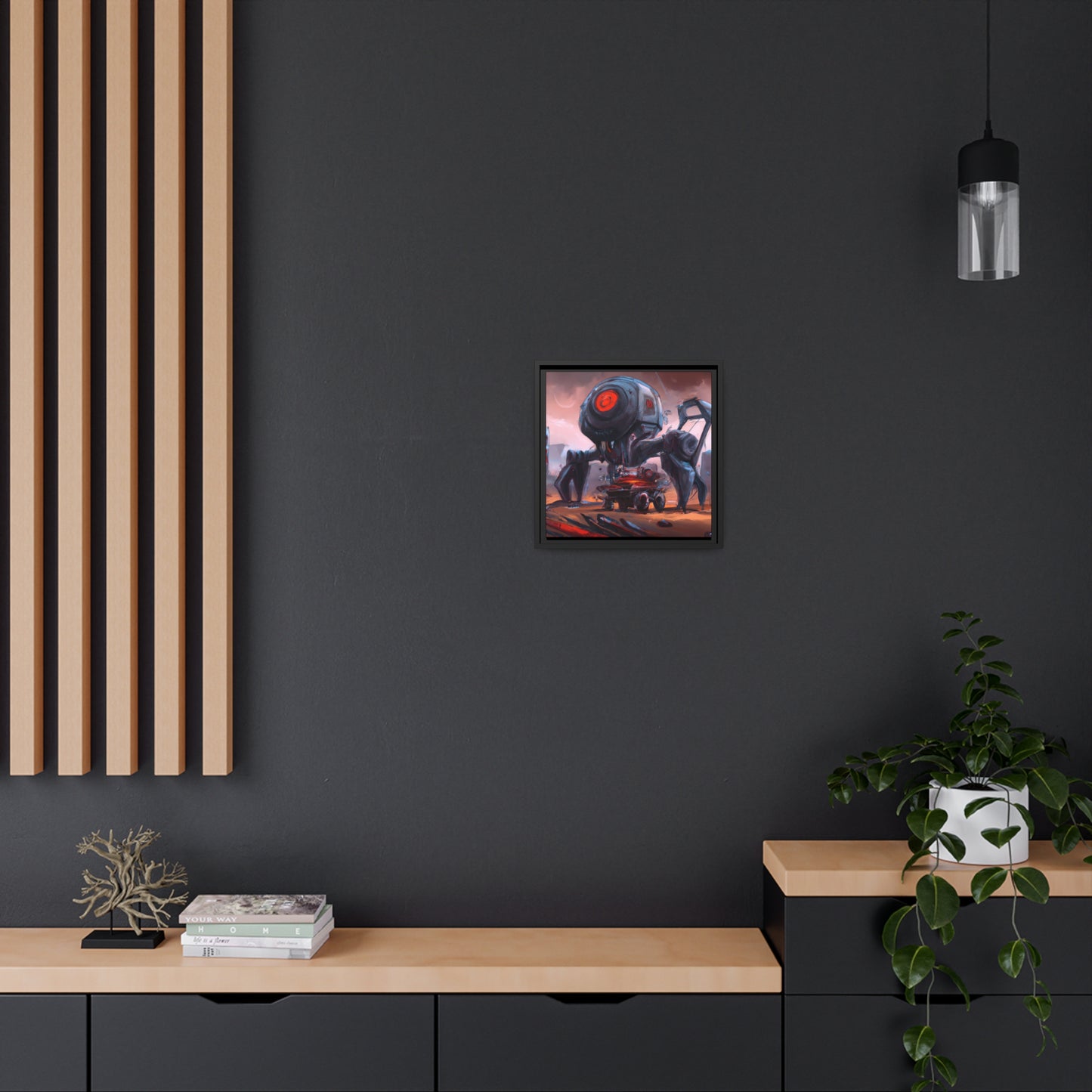 Helmina von Böschenstöcken - Framed Canvas