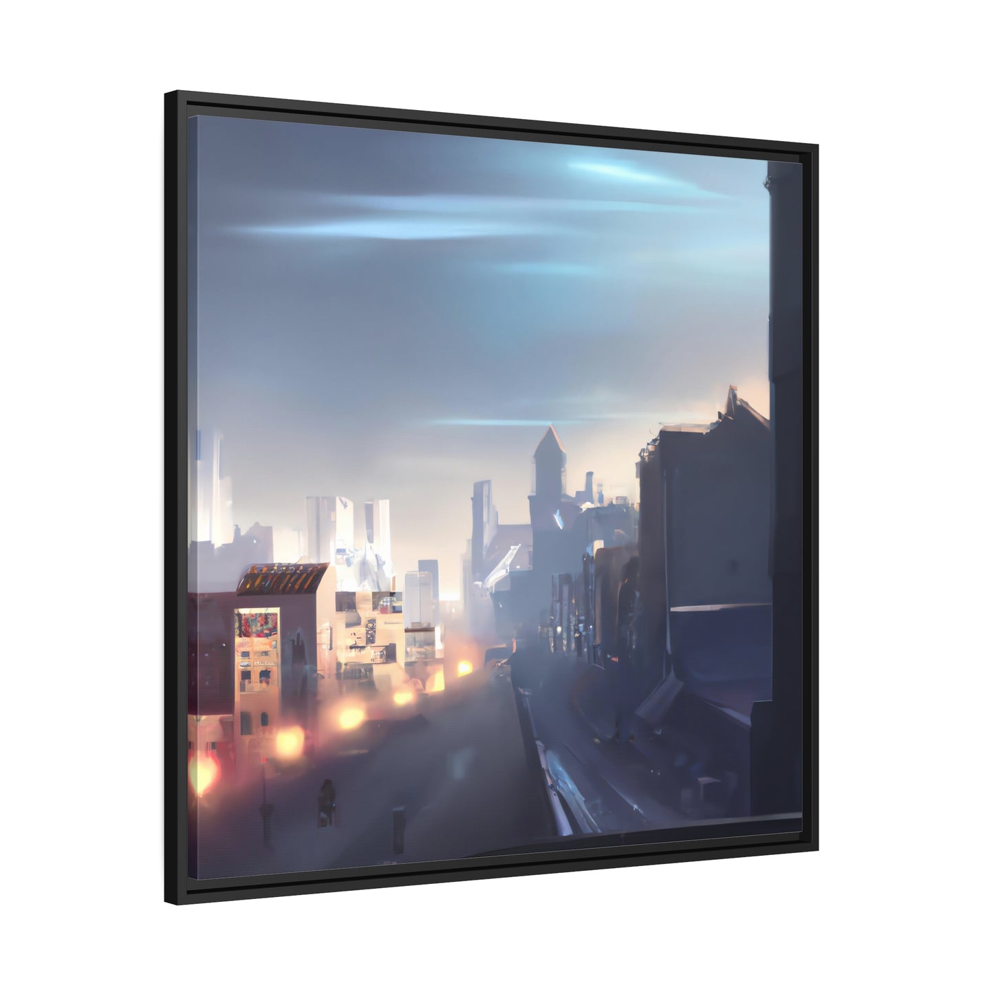 Theodor Dentzler - Framed Canvas
