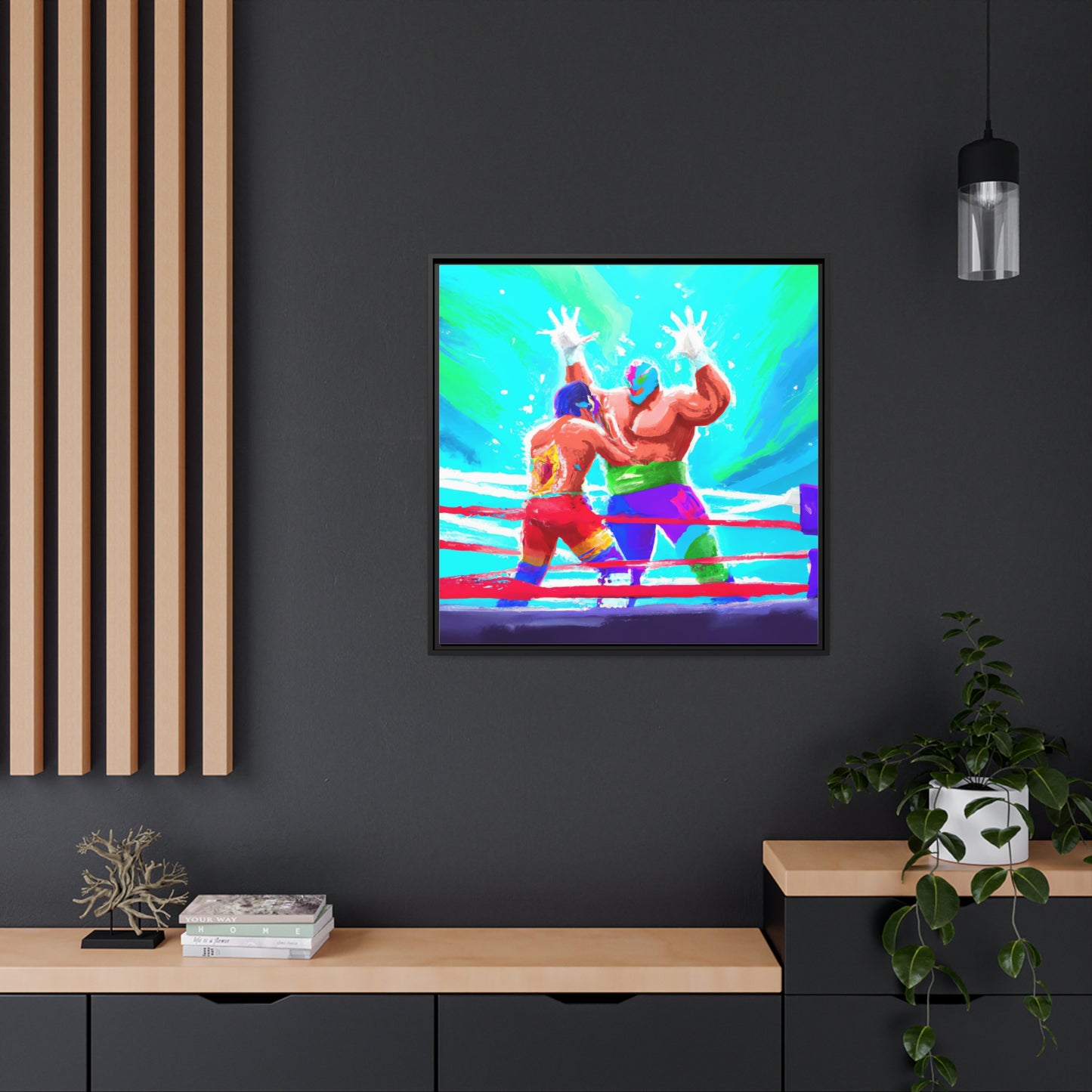 Silas Turner - Framed Canvas