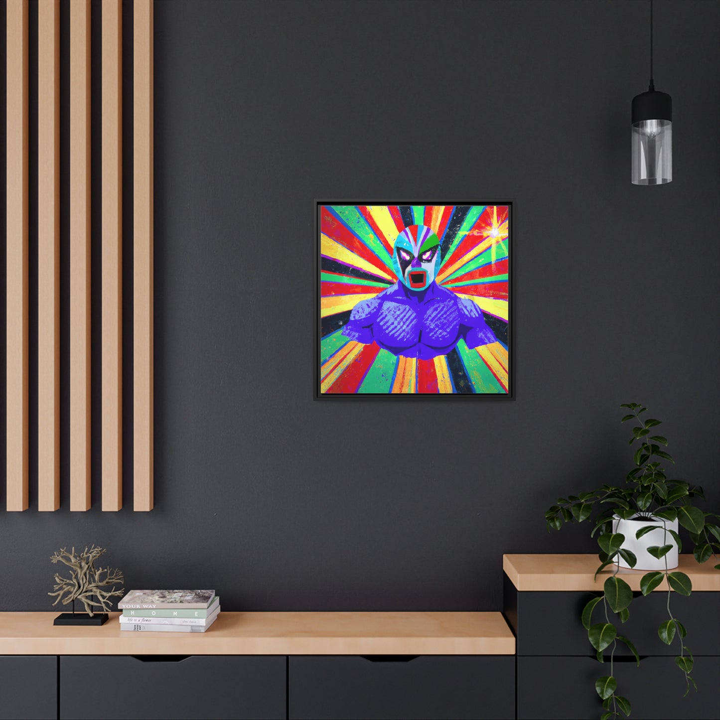 Patricio Zaguán - Framed Canvas