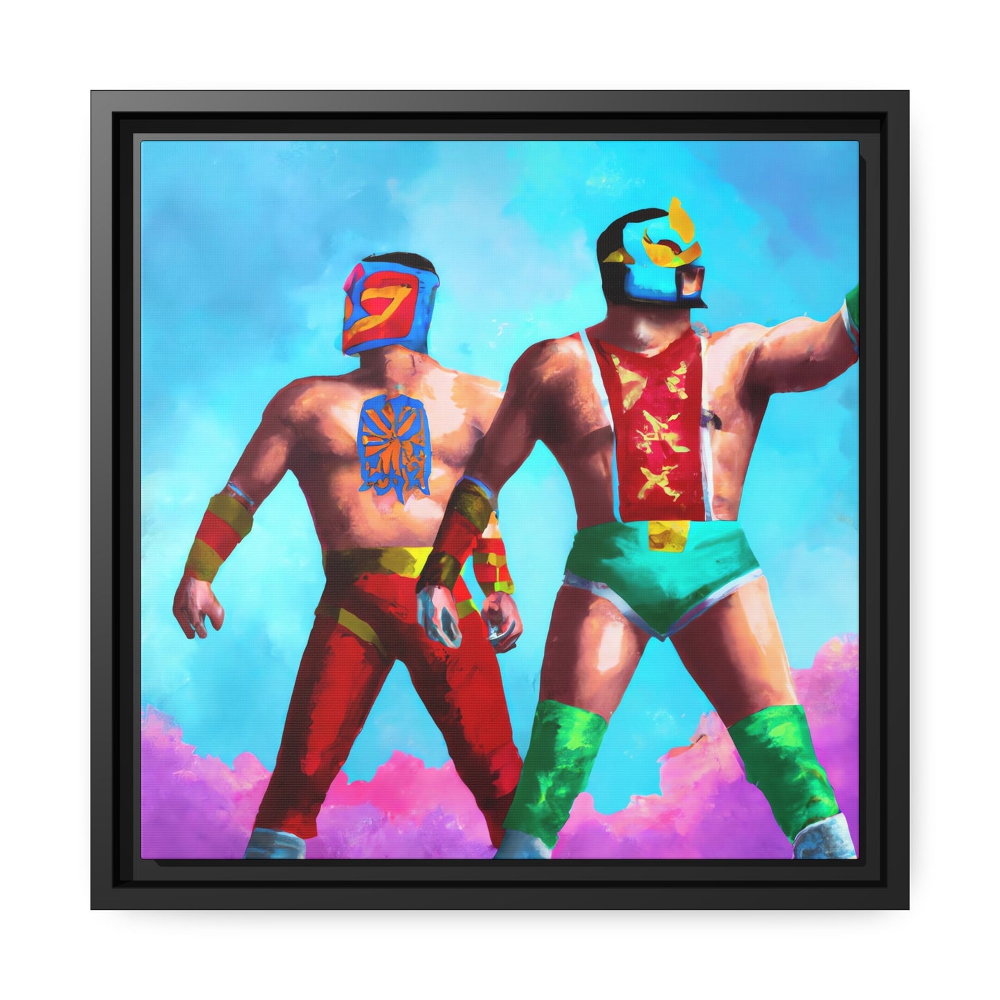 Salvador Diaz - Framed Canvas