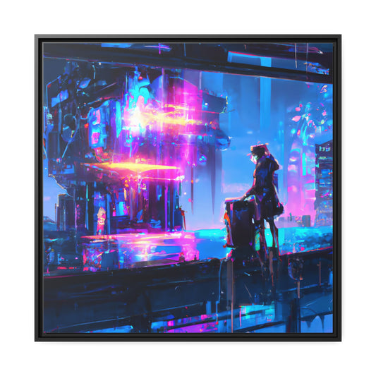 Joan Bennet - Framed Canvas