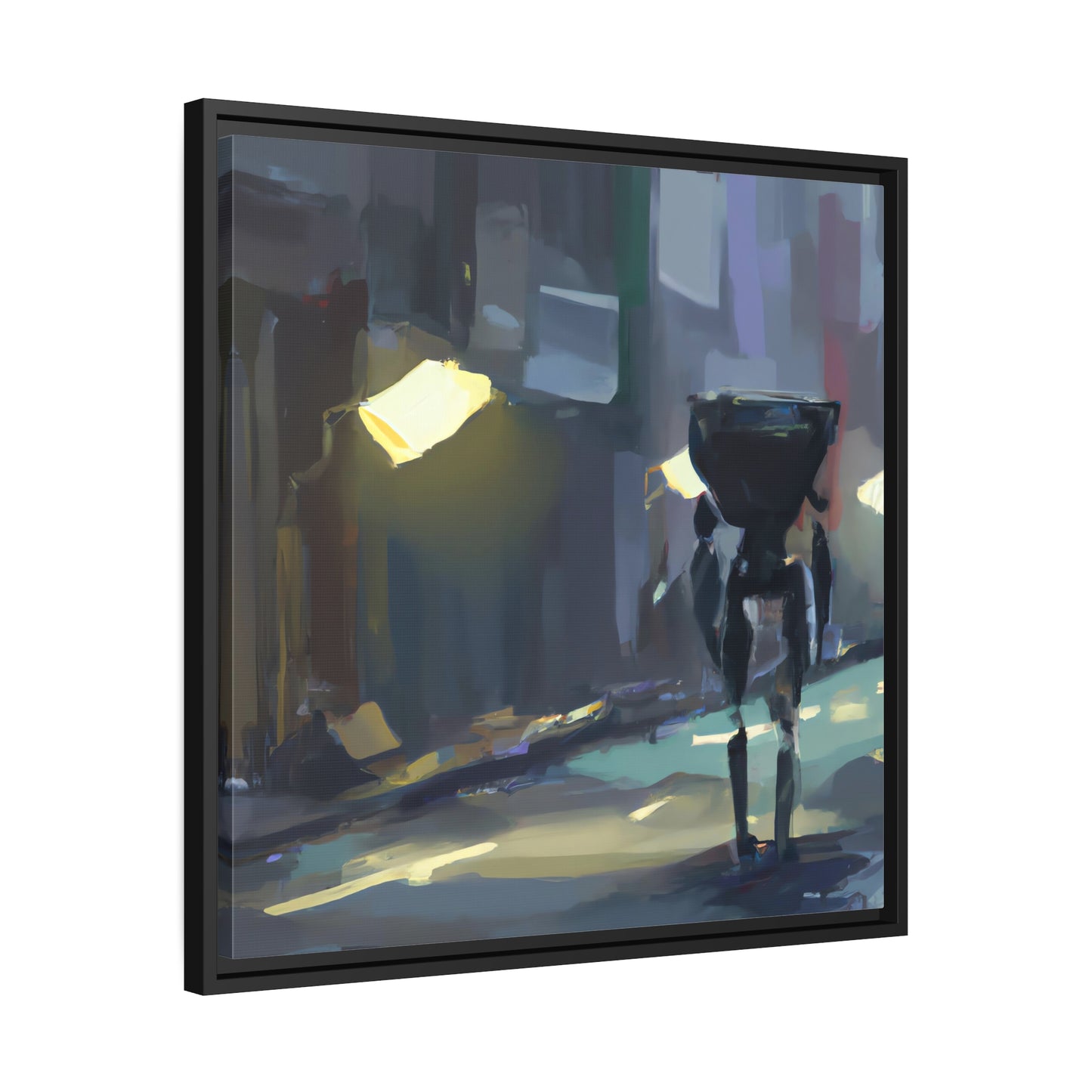 Iris Primavera - Framed Canvas