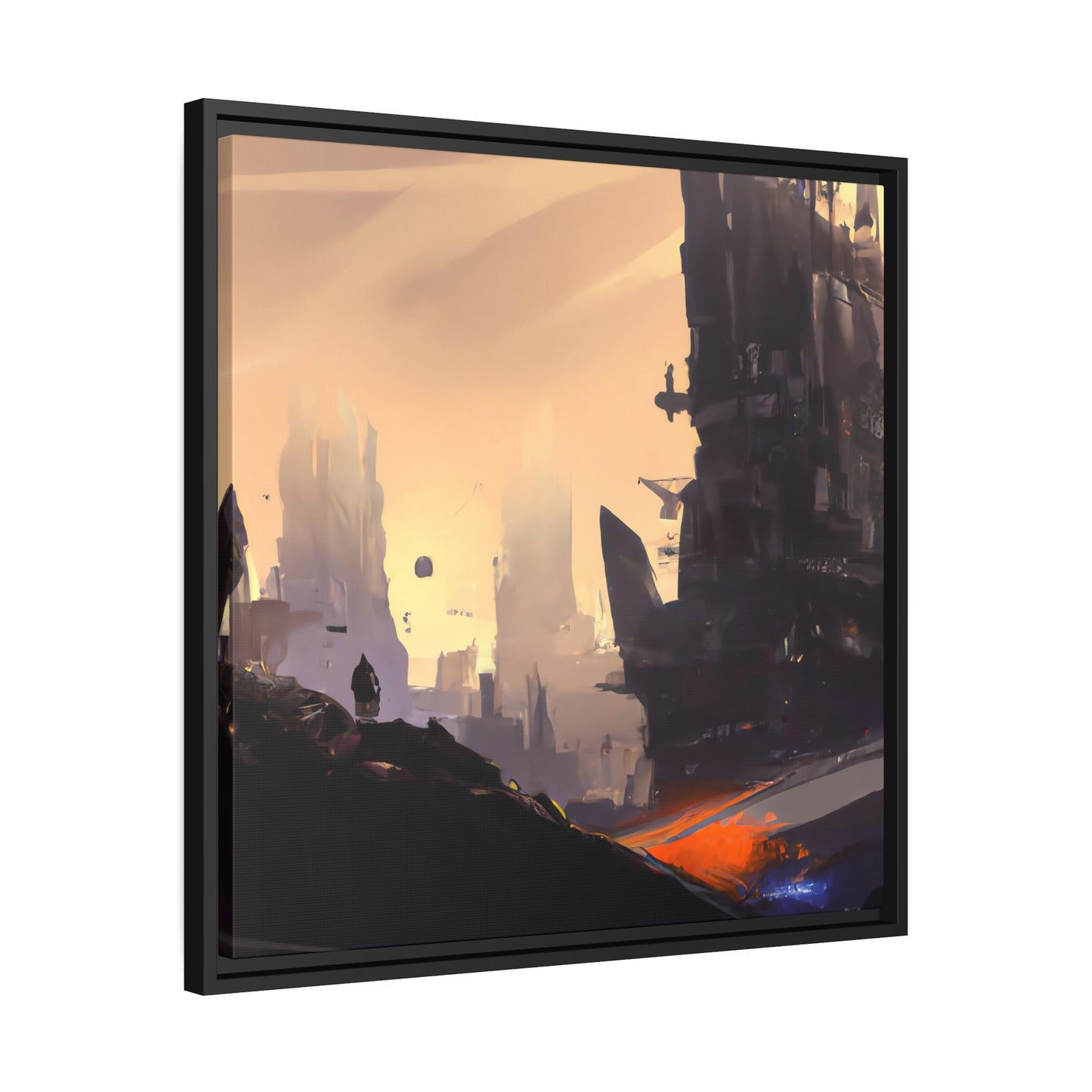 Eliza Longview - Framed Canvas