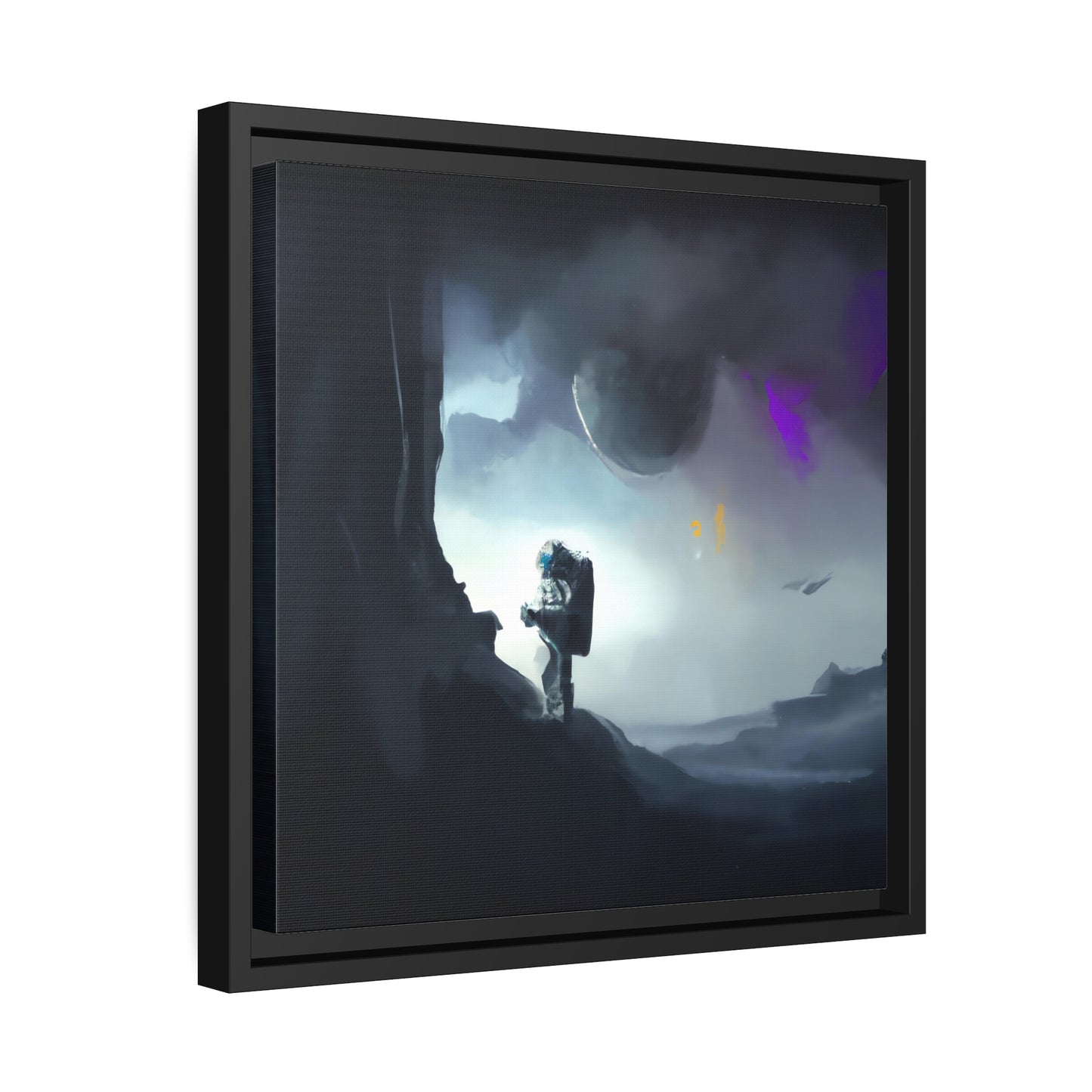 Edwin Forrest Moore - Framed Canvas