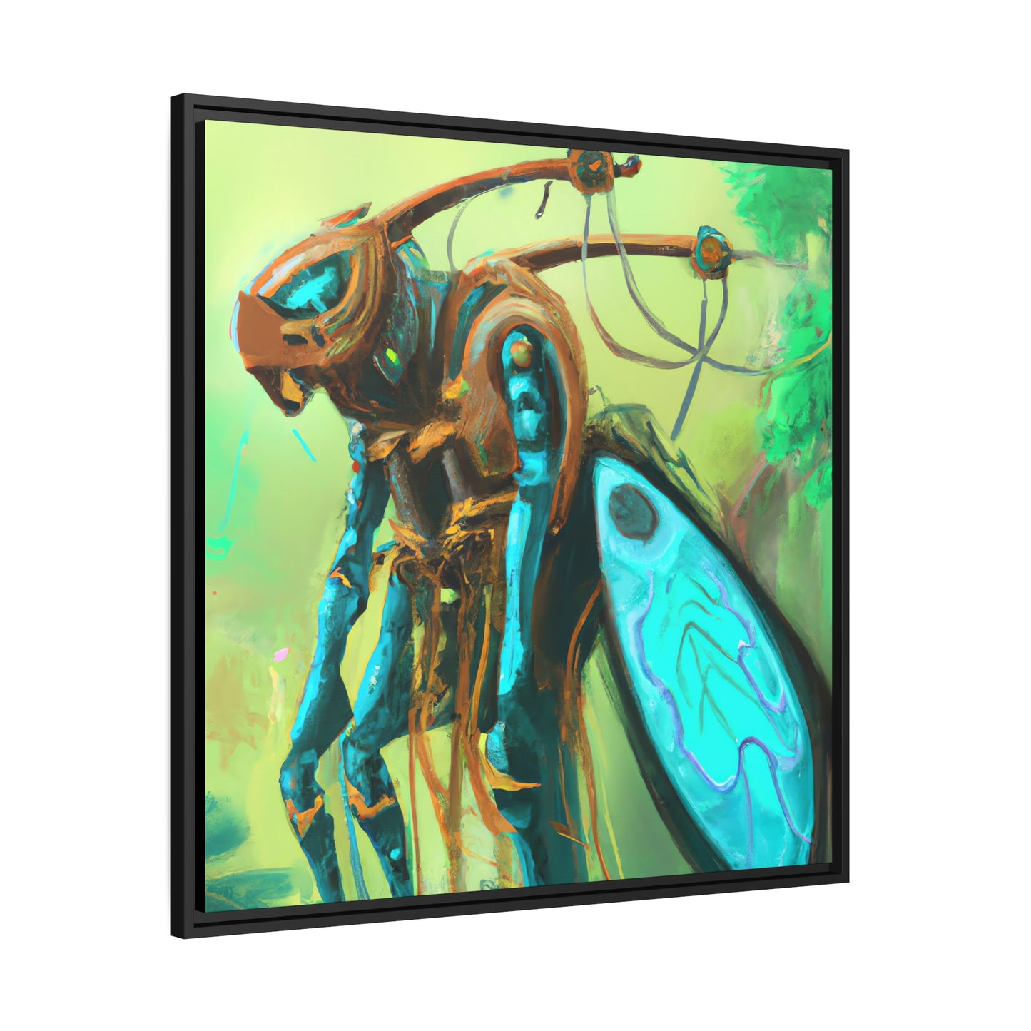Zane Silverstone - Framed Canvas