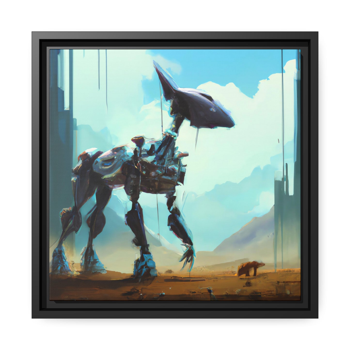 Solaris Phosphoriferous - Framed Canvas