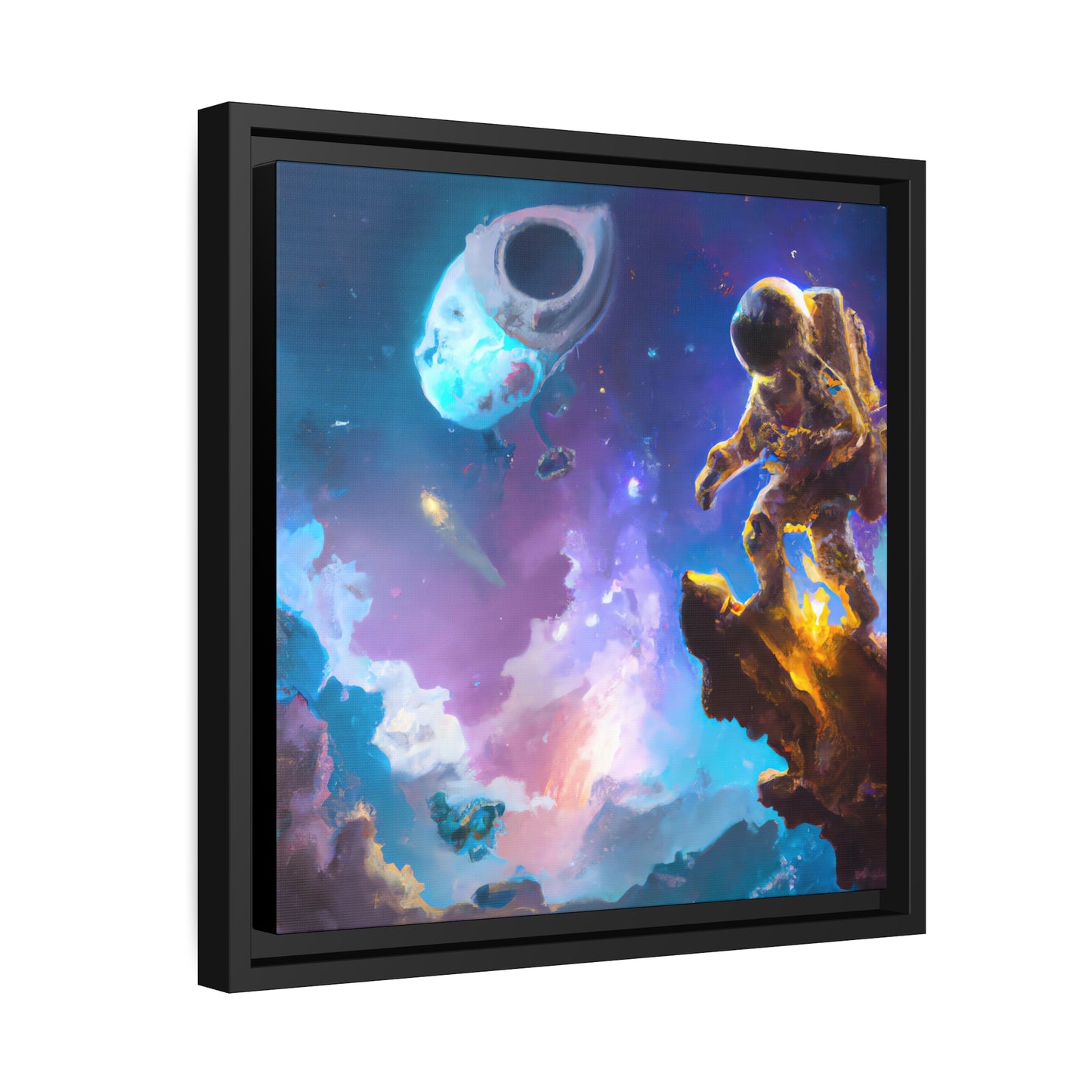 Noah Drybrush - Framed Canvas