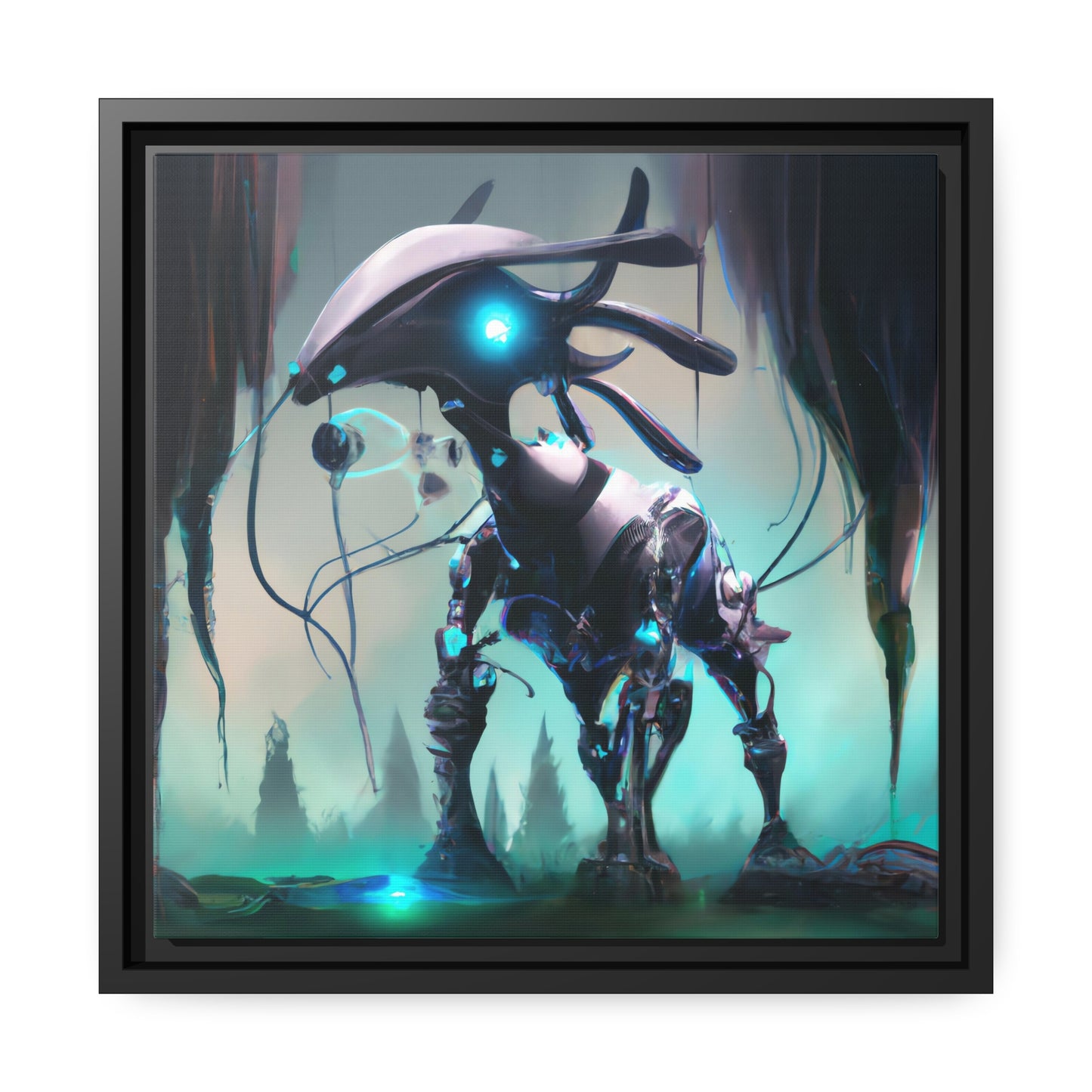 Brigitte Tristar – Gerahmte Leinwand