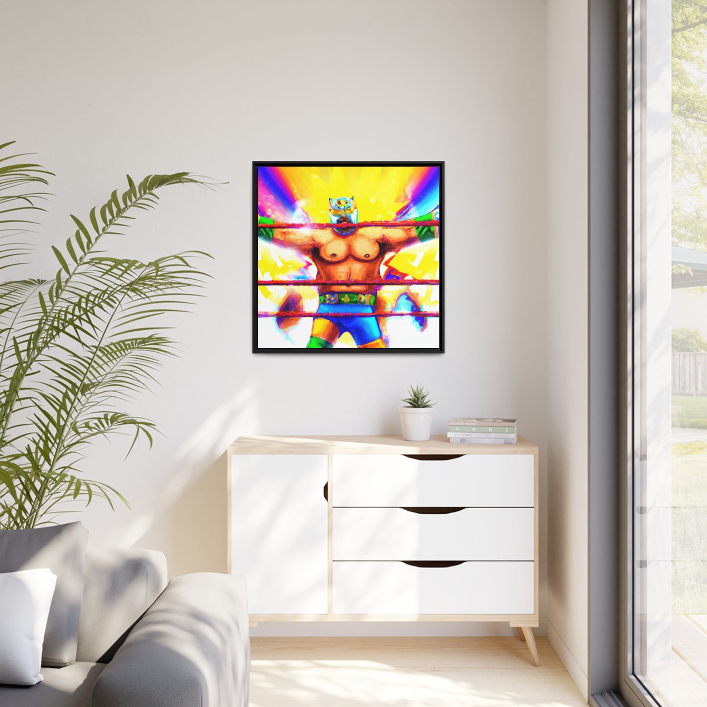 Marian Gallegos - Framed Canvas