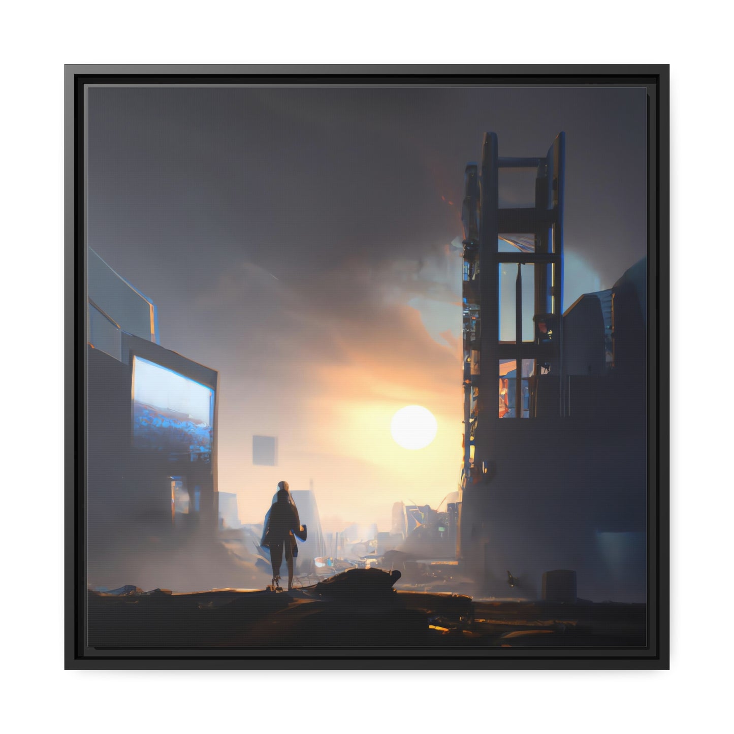 Abigail Davenport - Framed Canvas