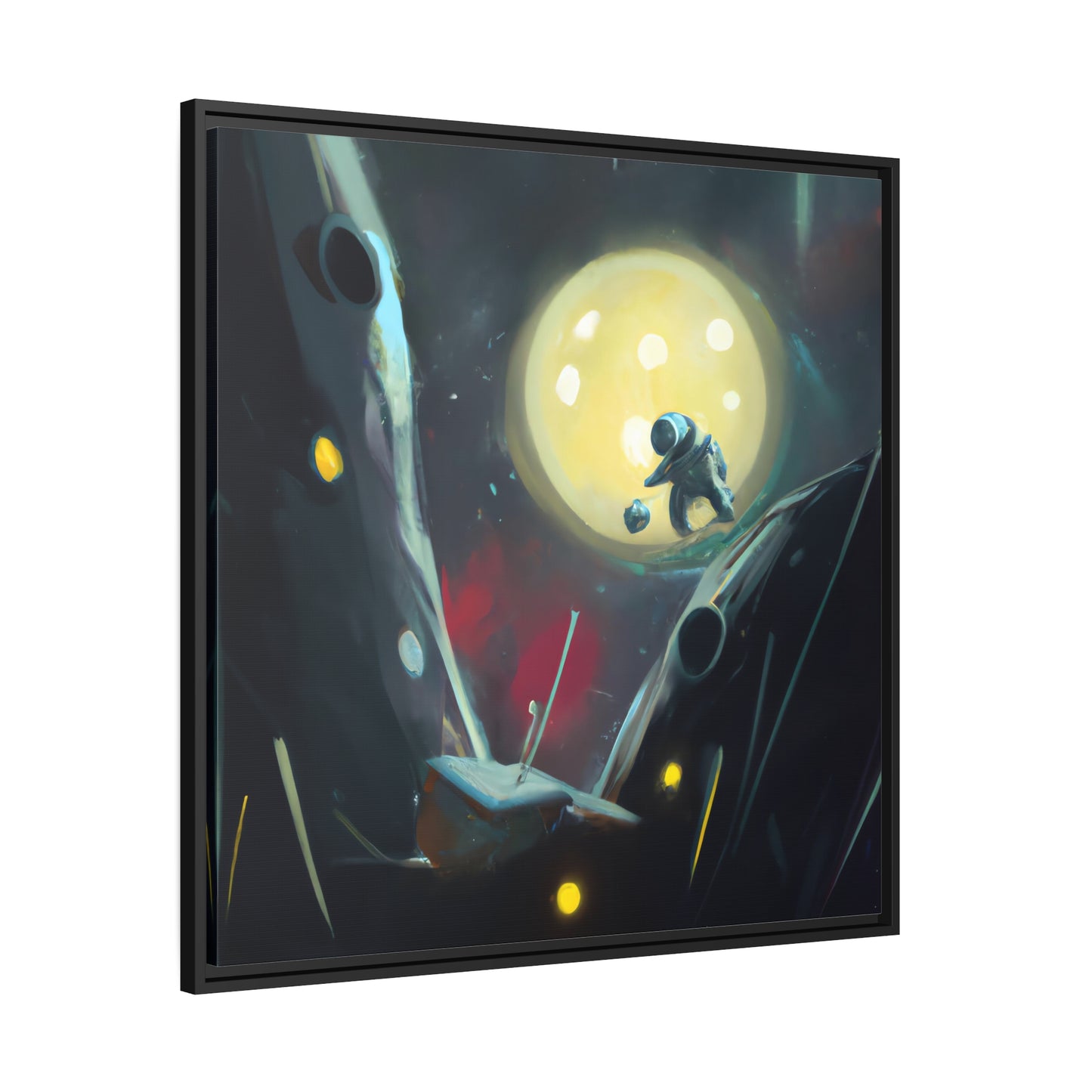 Accacia Sunshine - Framed Canvas