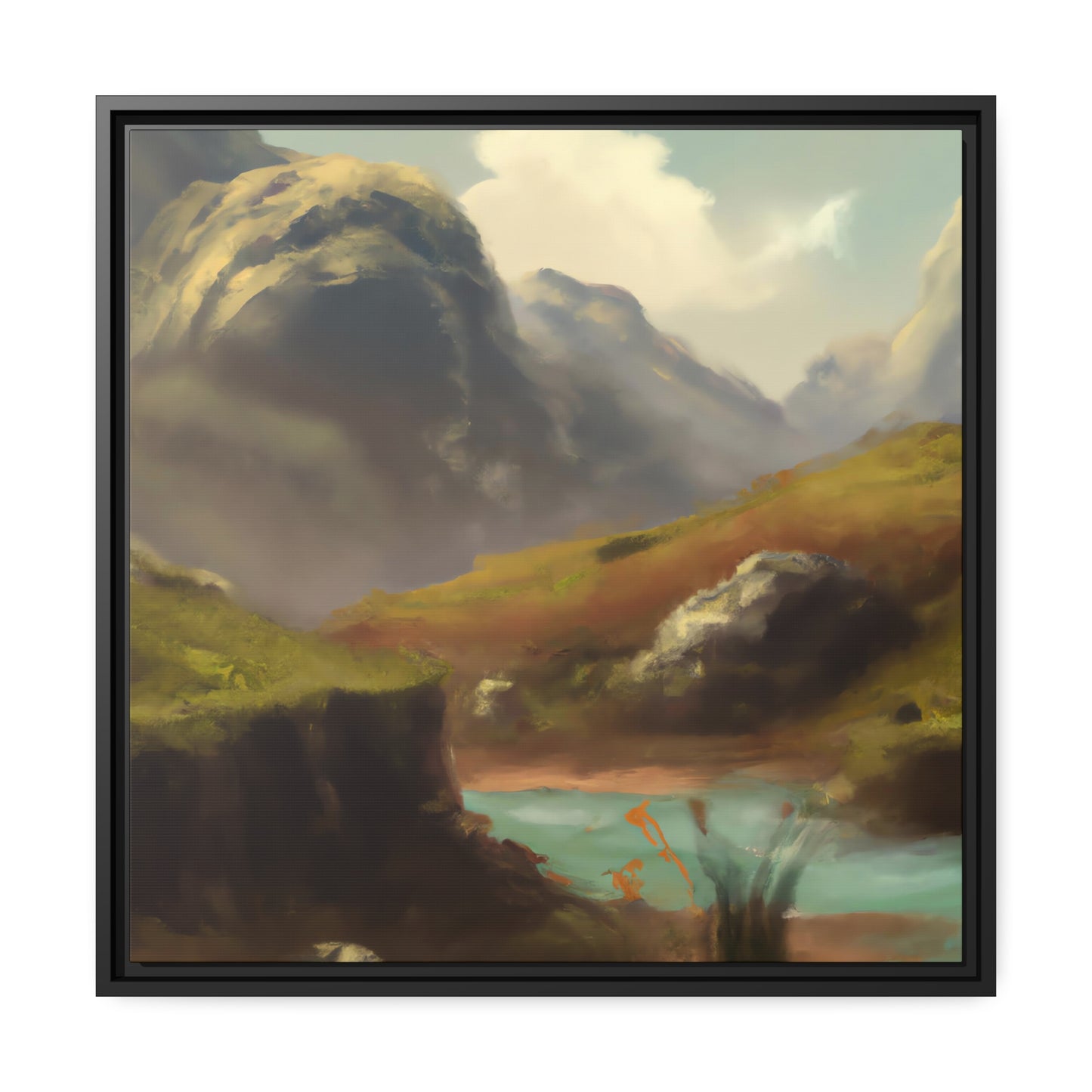 Williamina Winslow - Framed Canvas