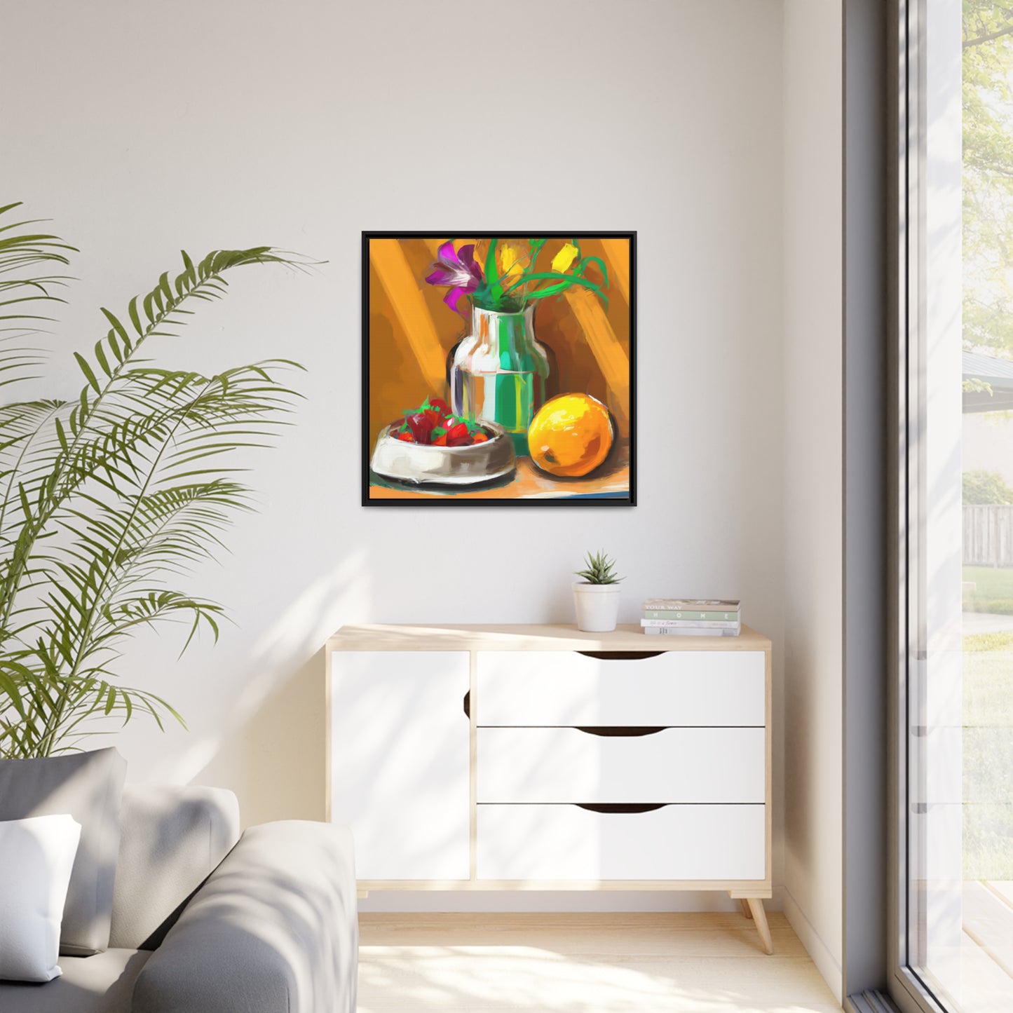 Evanora Lusterwood - Framed Canvas