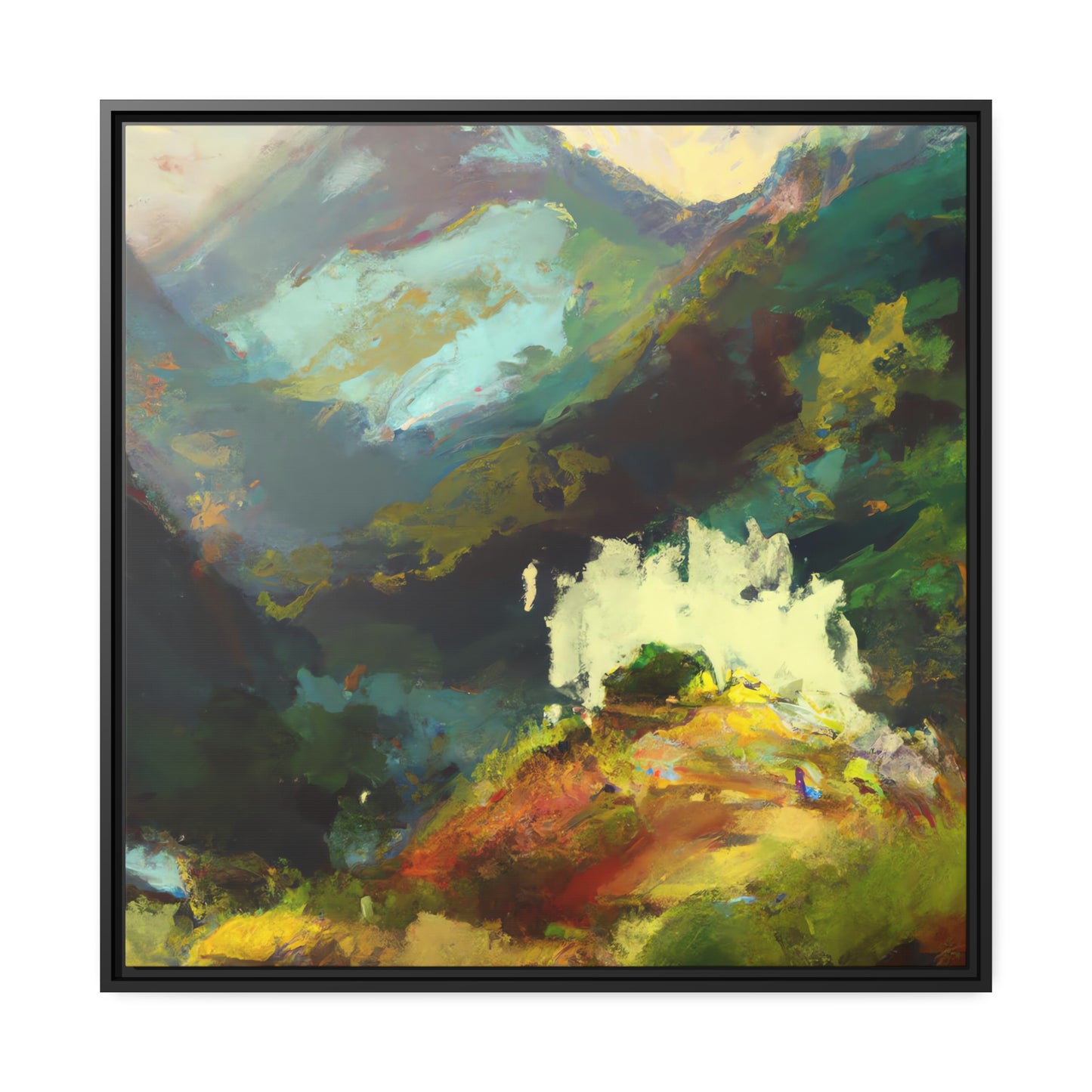Edwin Turner - Framed Canvas