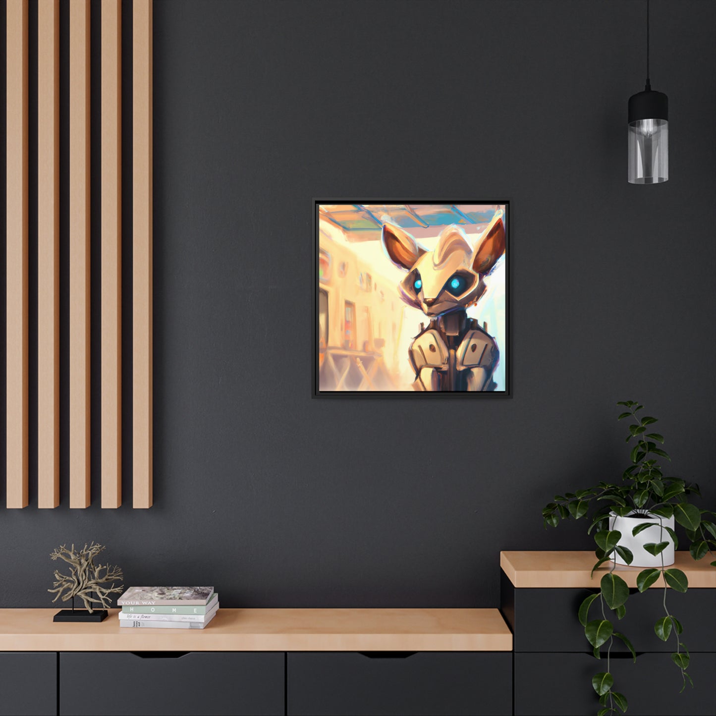 Femonika Adara - Framed Canvas