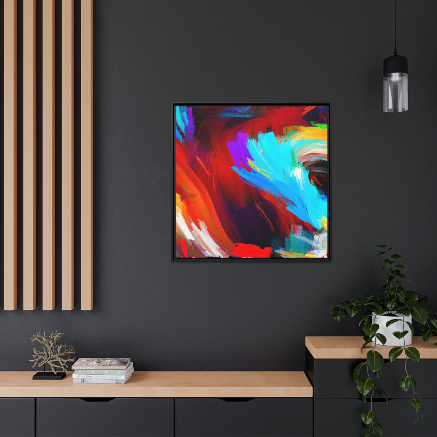 Florence Palmer - Framed Canvas