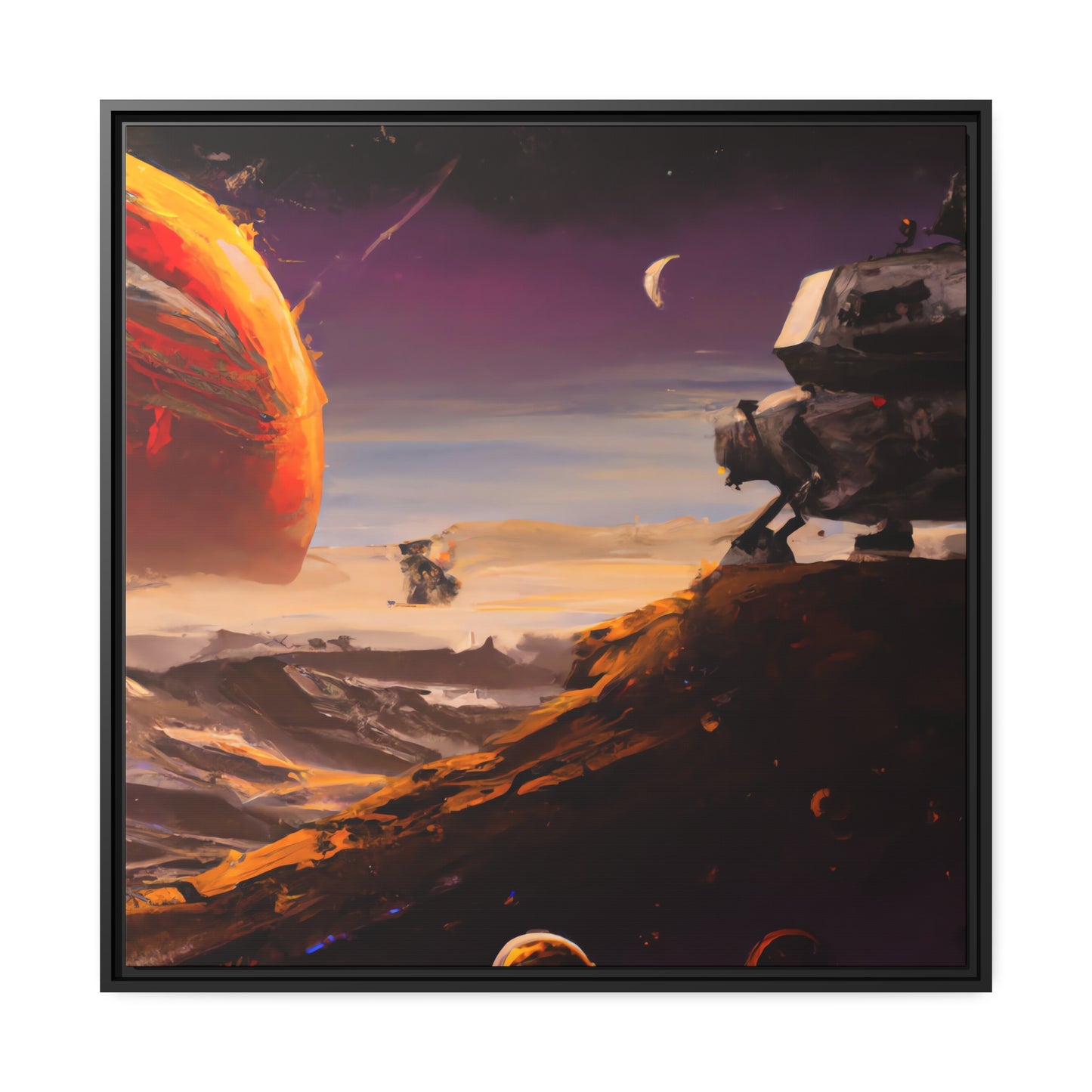 Adelaide Montague - Framed Canvas