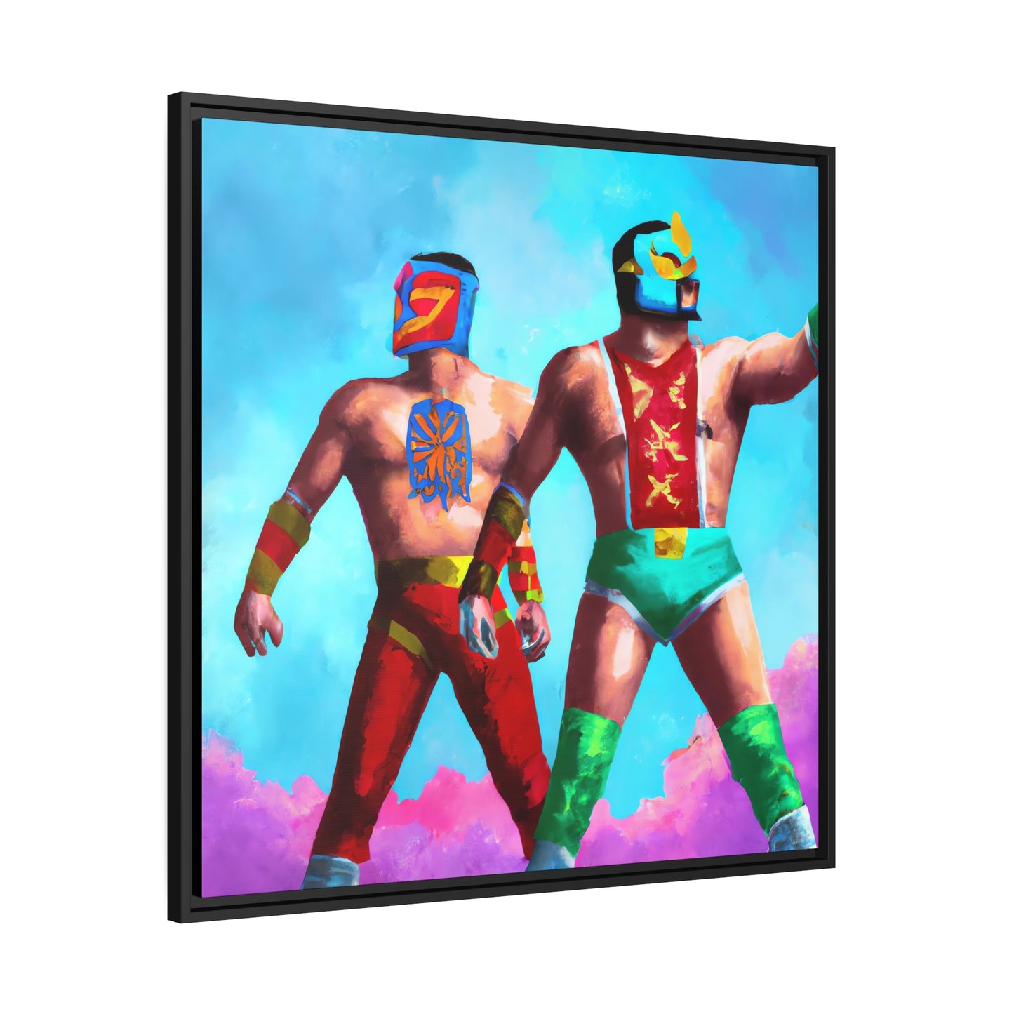 Salvador Diaz - Framed Canvas