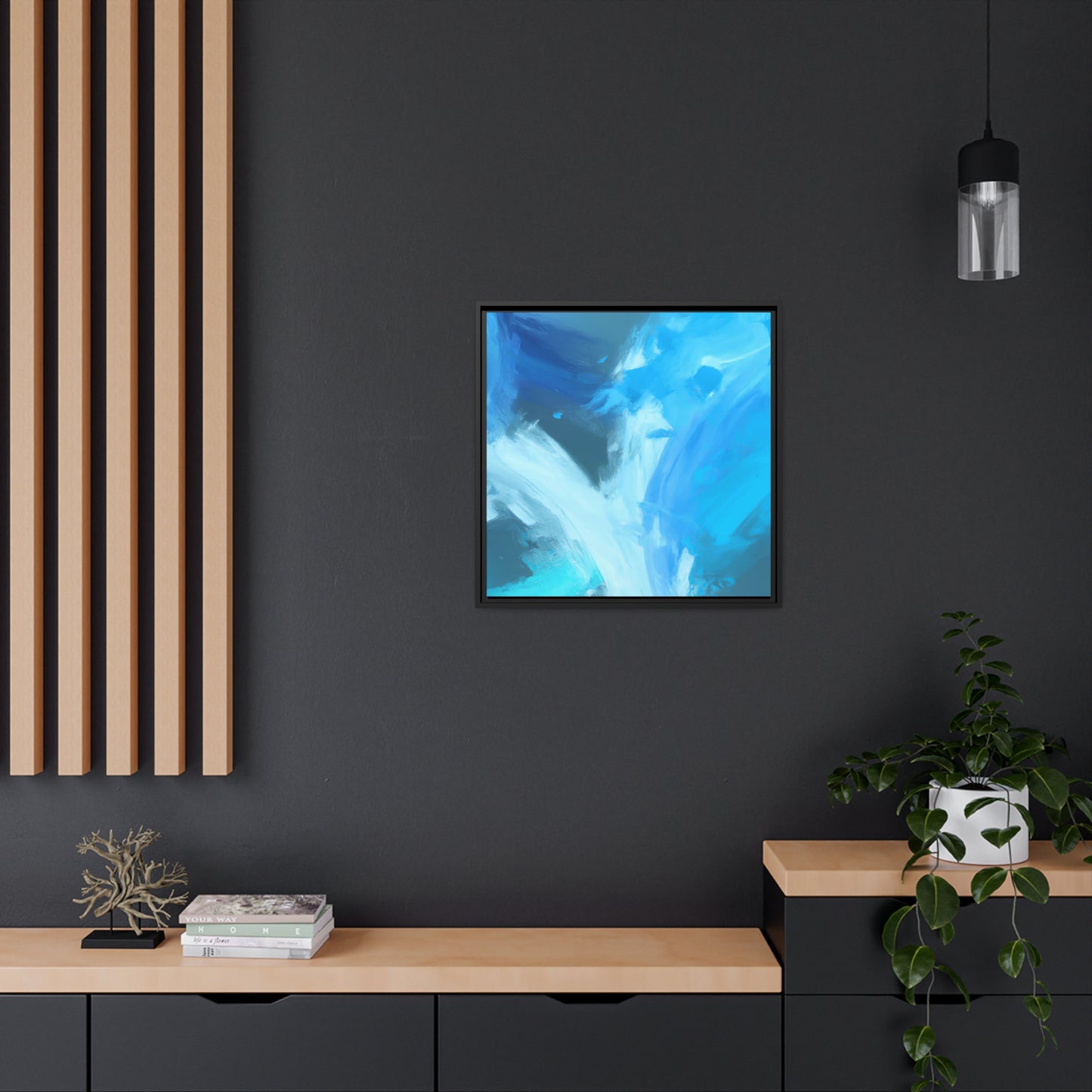 Edwardine Thomson – Gerahmte Leinwand