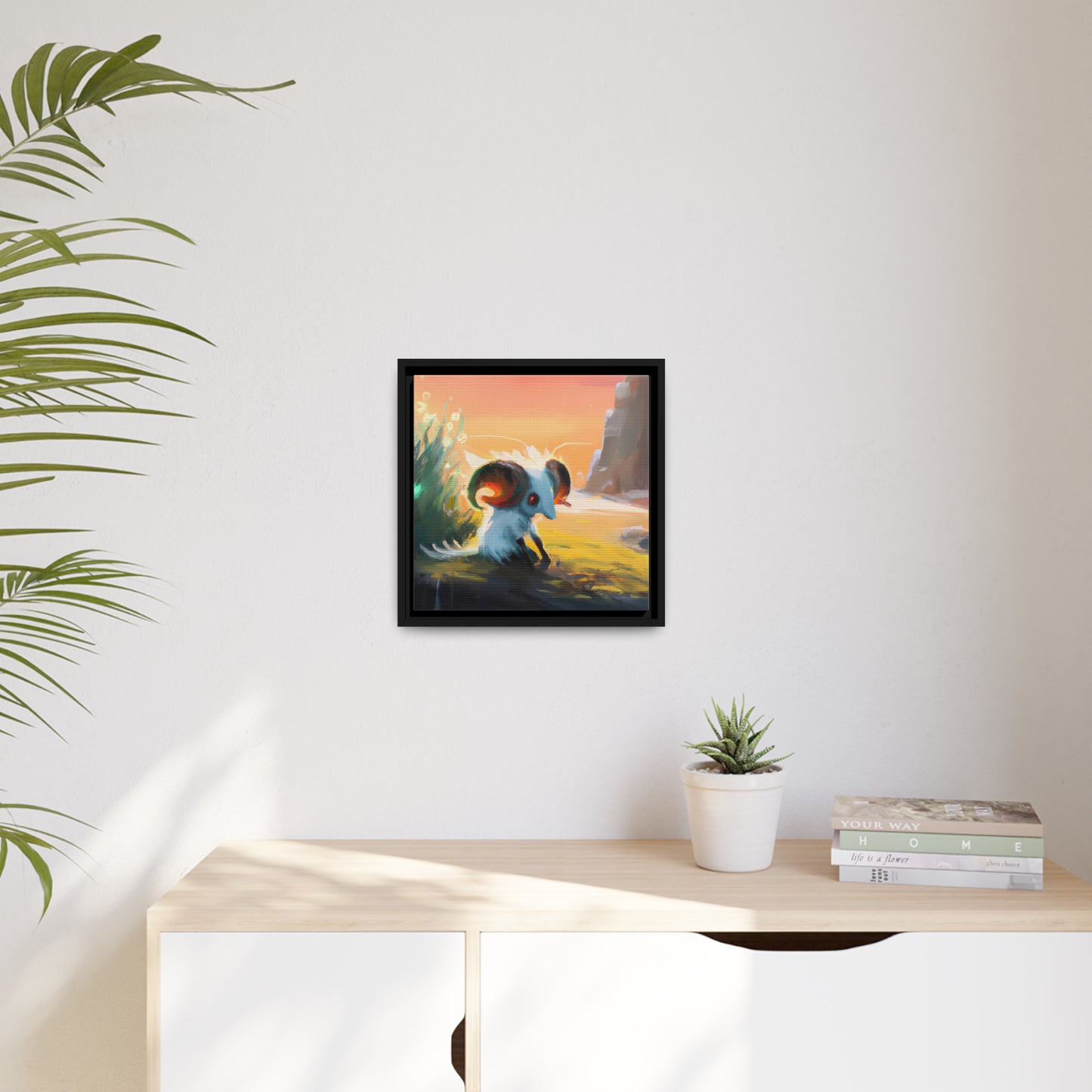 Augustine Lefevre - Framed Canvas