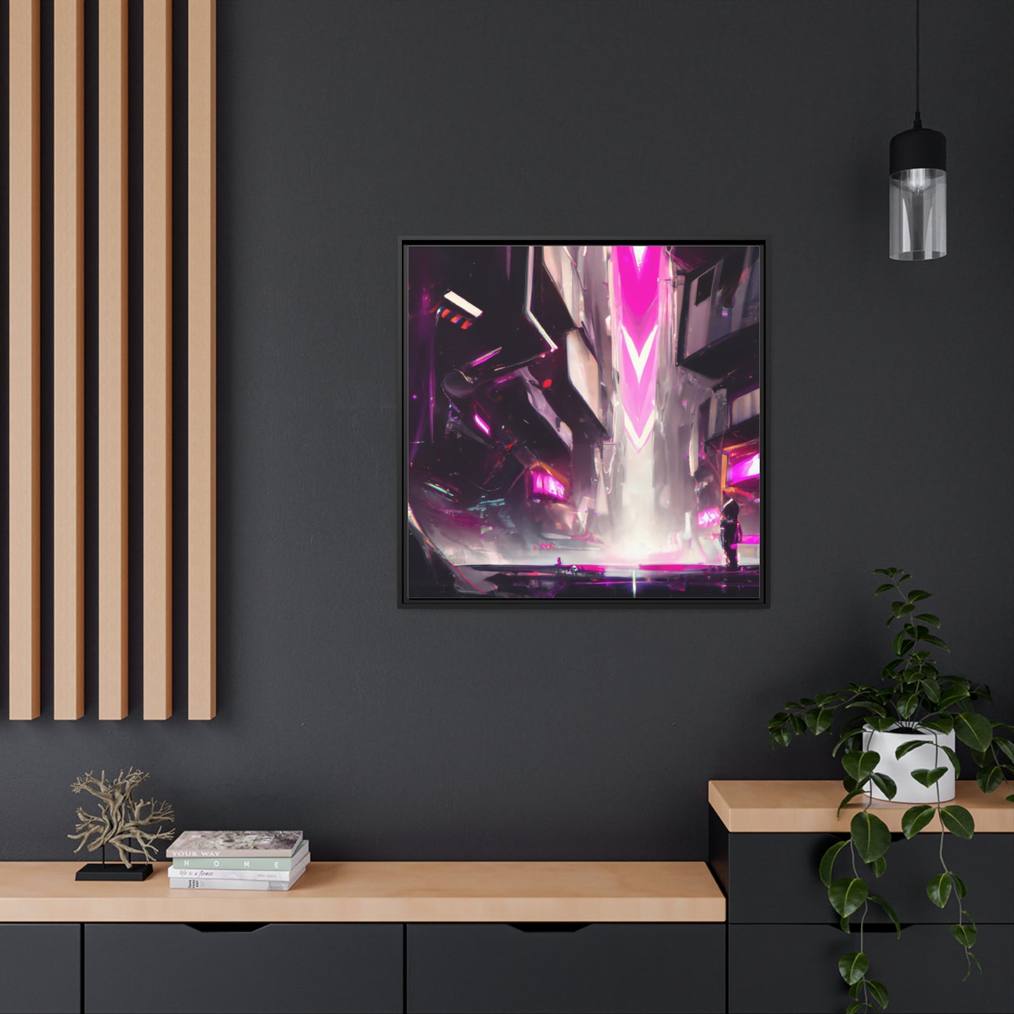 Pauline Rousseau - Framed Canvas