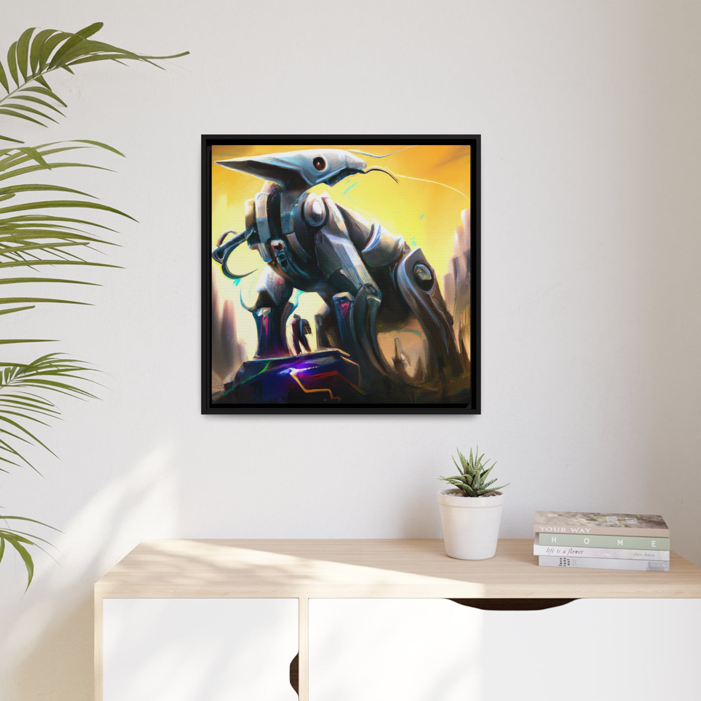 Vincent Vauntz - Framed Canvas