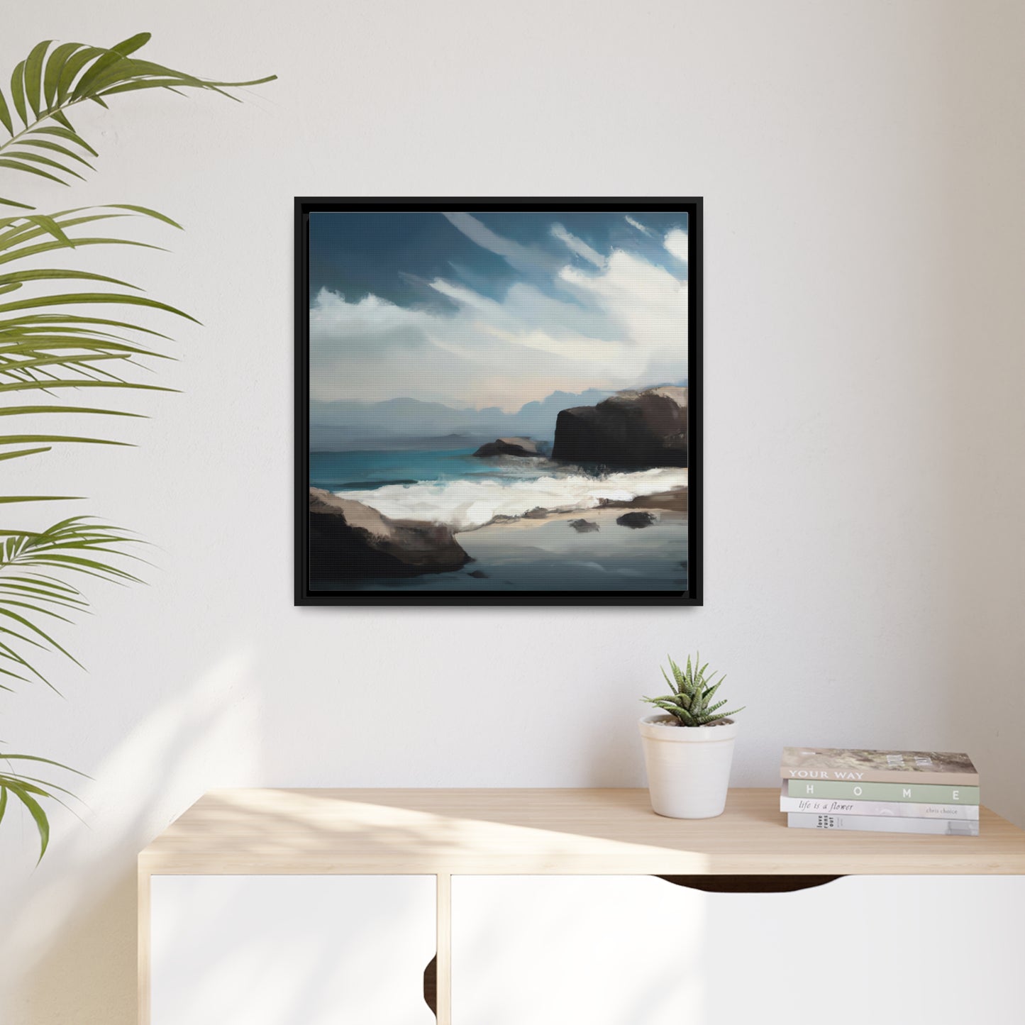 Victorine Lefevre - Framed Canvas