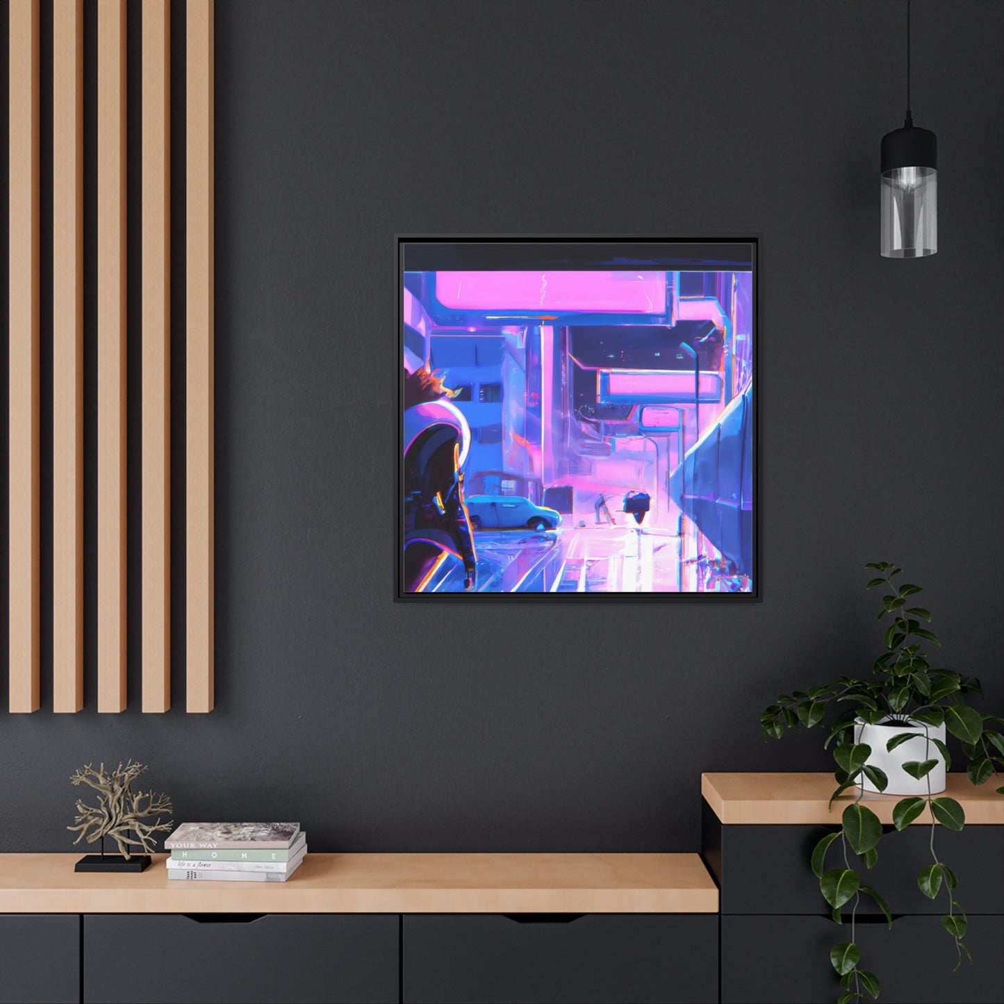 Oliver Masterson - Framed Canvas