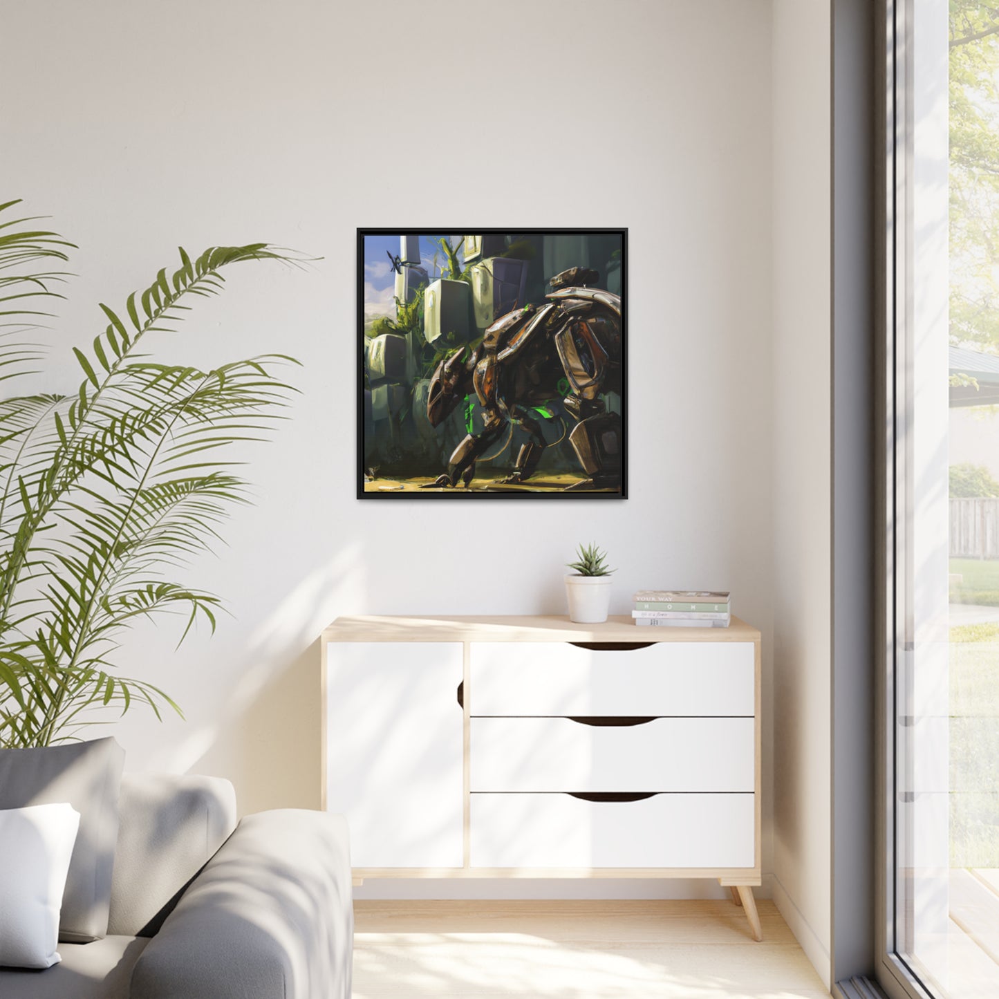 Aevastill Viscin - Framed Canvas