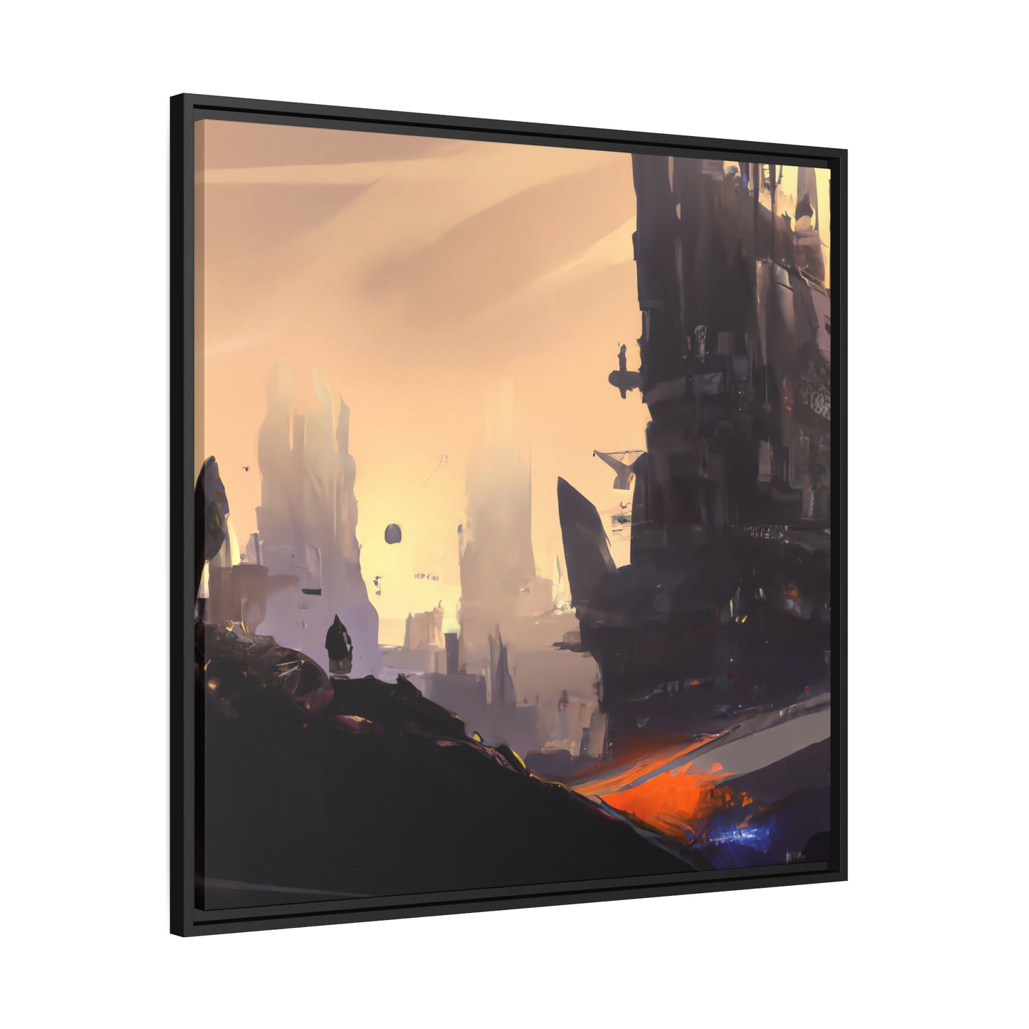 Eliza Longview - Framed Canvas