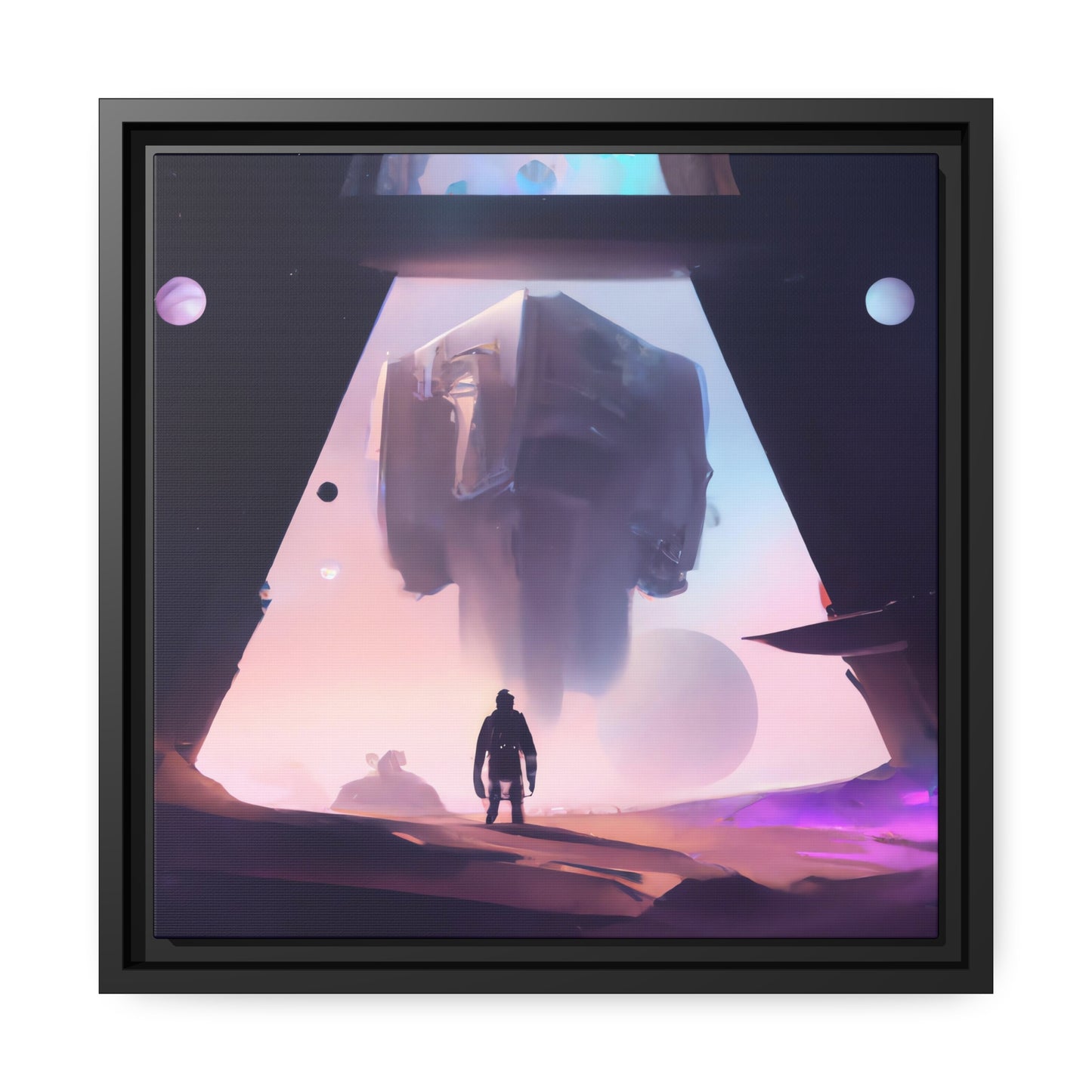 Arielle Palette – Gerahmte Leinwand