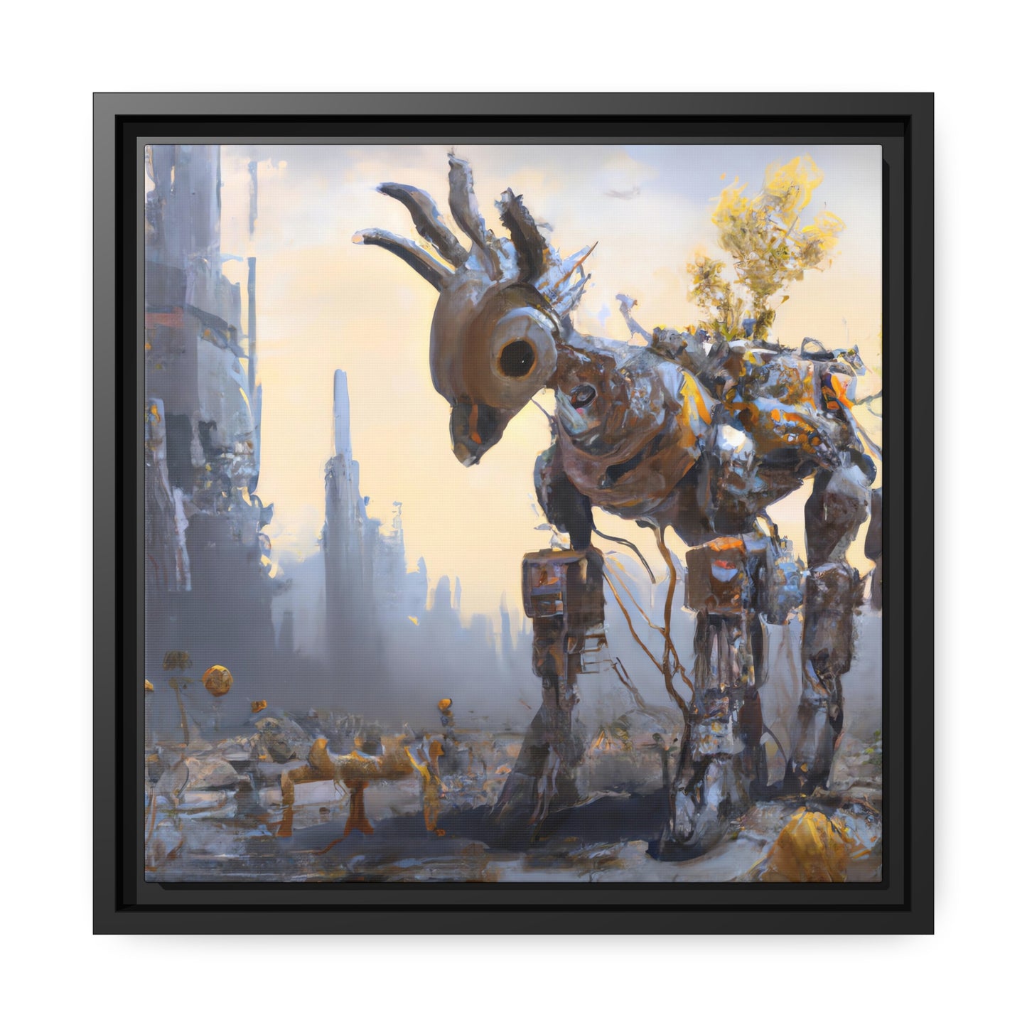 Aurancius Creasence - Framed Canvas