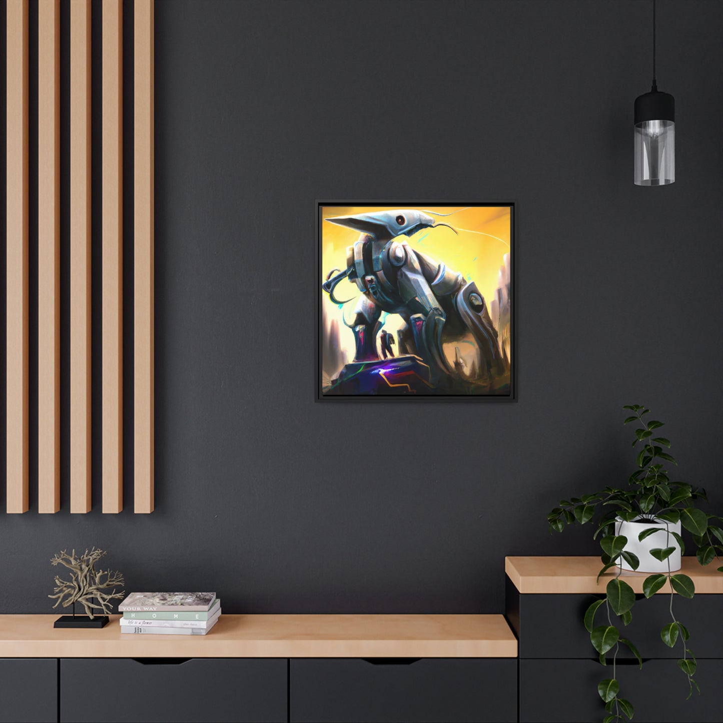 Vincent Vauntz - Framed Canvas