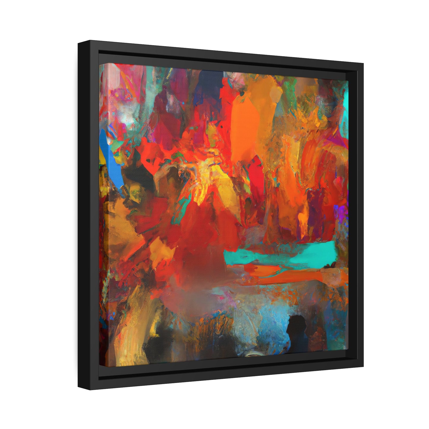 Augustus Flinching - Framed Canvas