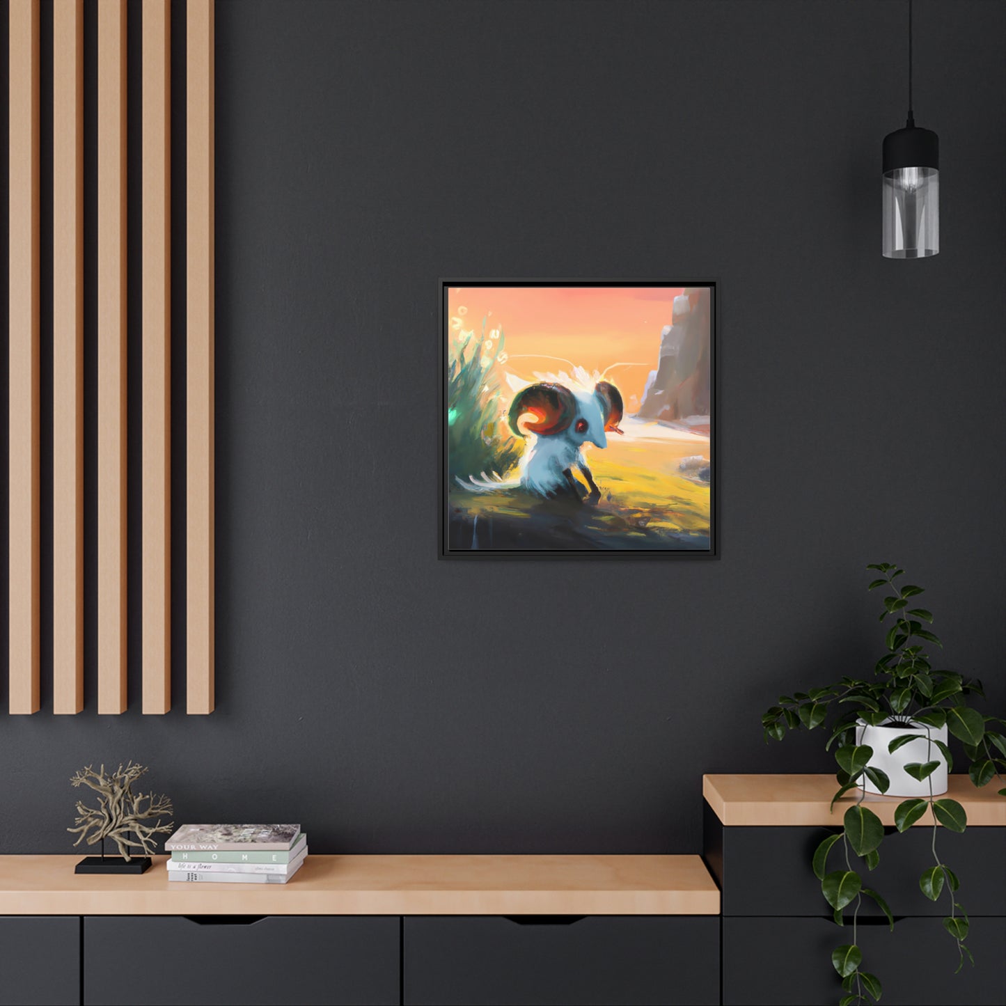 Augustine Lefevre - Framed Canvas