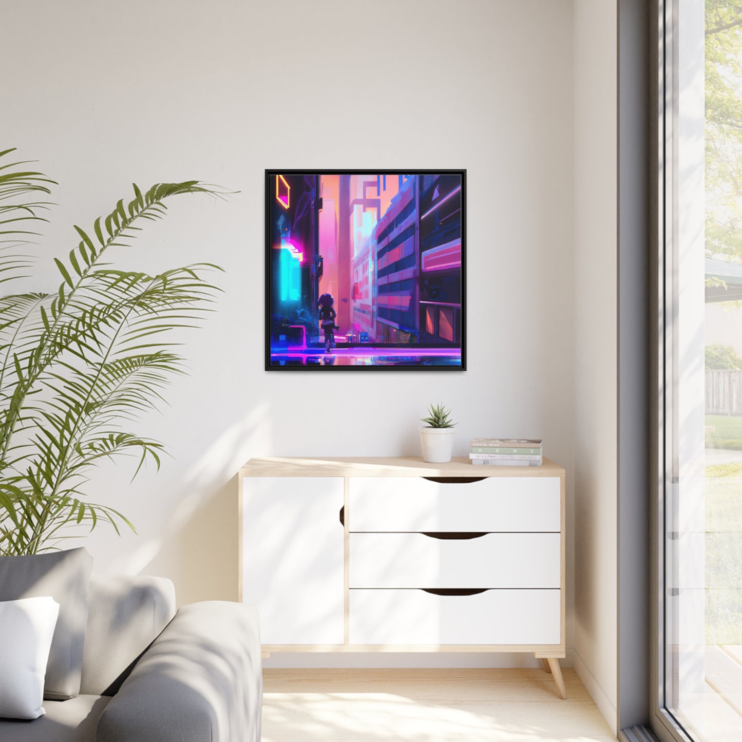 Hugo Larchmont - Framed Canvas