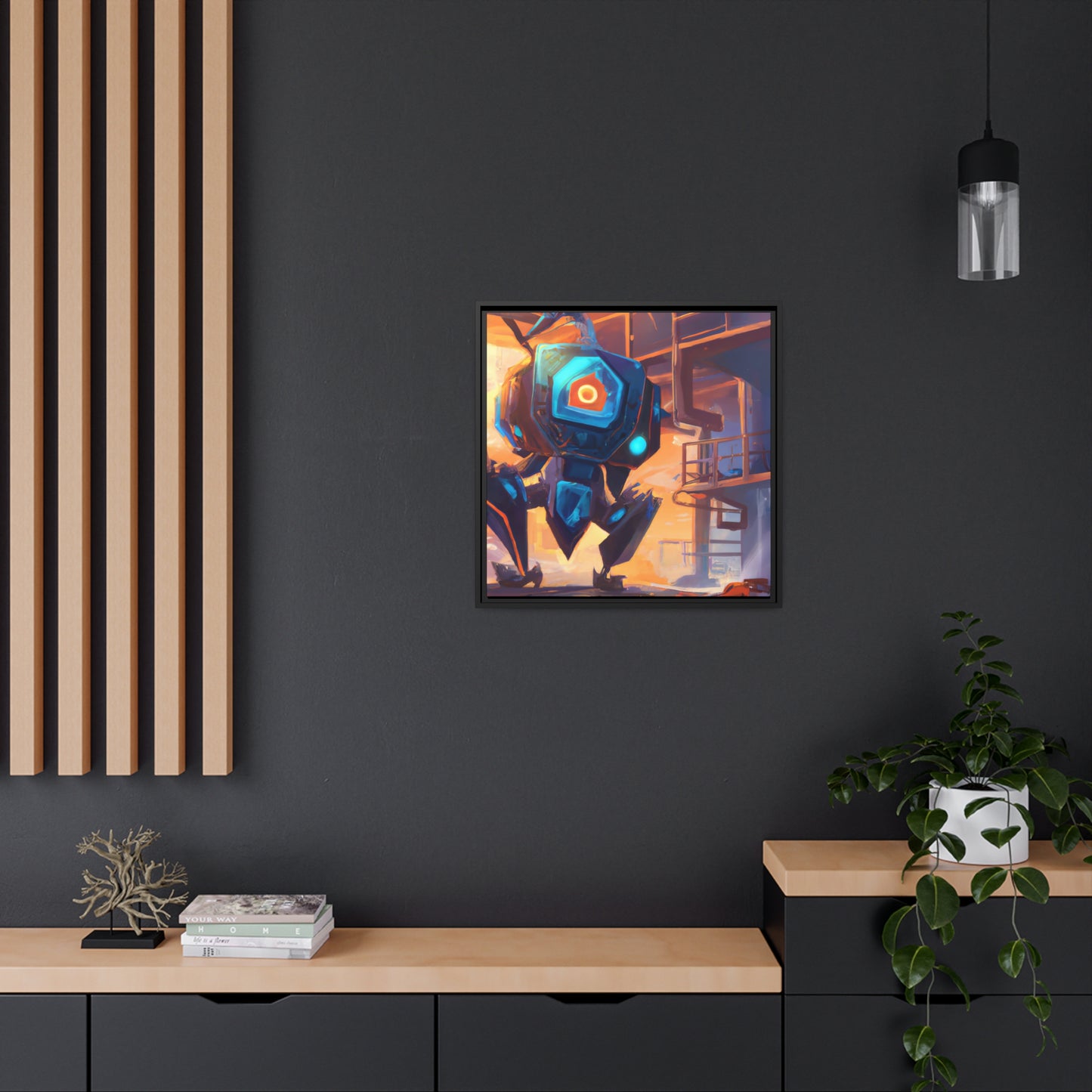 Miles Davenport - Framed Canvas