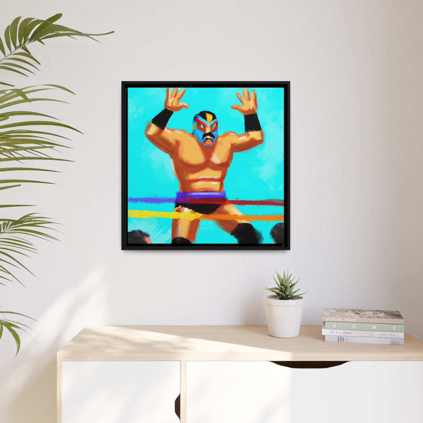 Sergio Rodriguez Mendoza - Framed Canvas