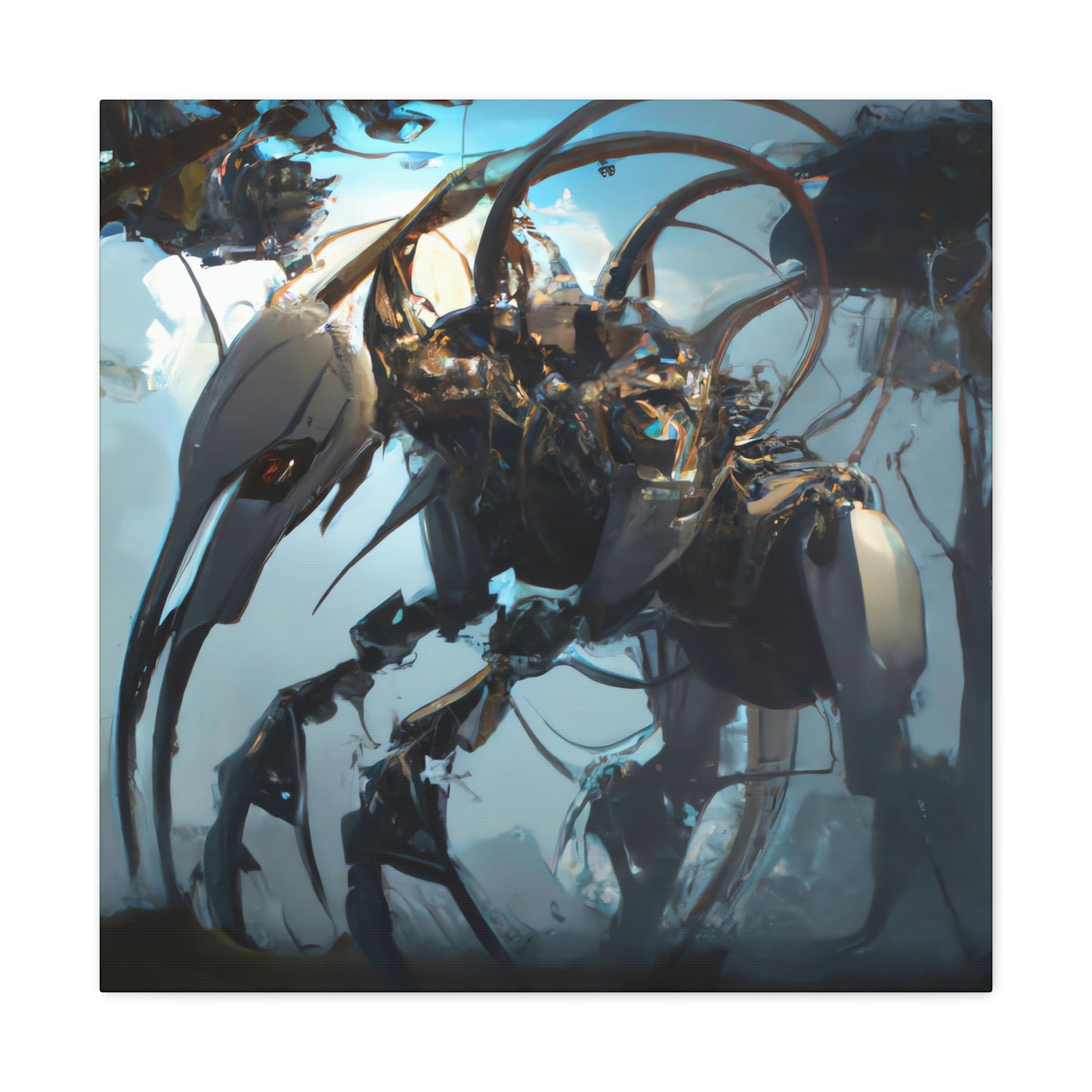 Soledad Parvo - Leinwand