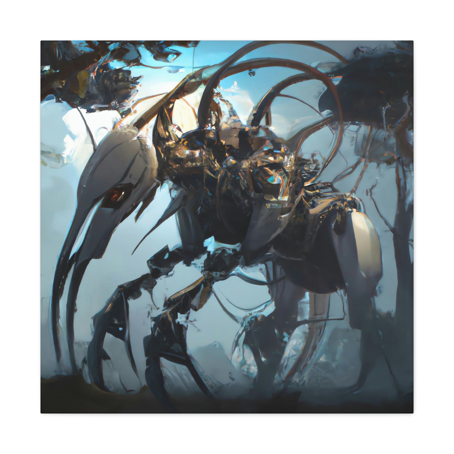 Soledad Parvo - Leinwand