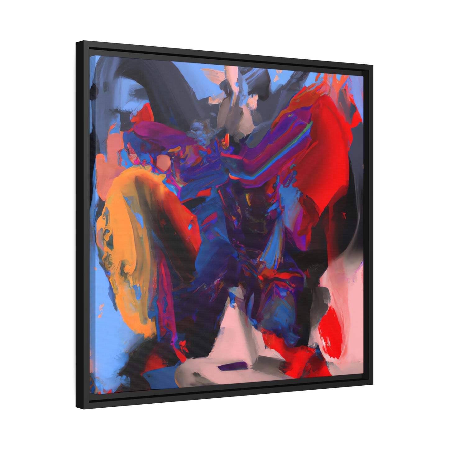 Claude Rizar - Framed Canvas