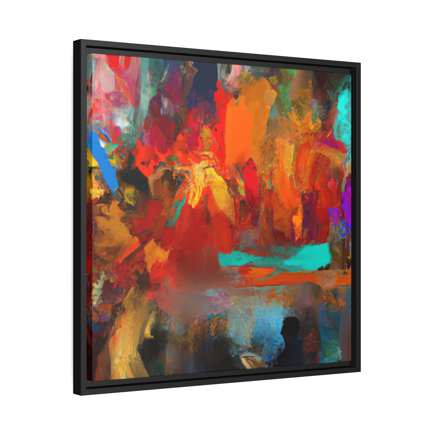 Augustus Flinching - Framed Canvas