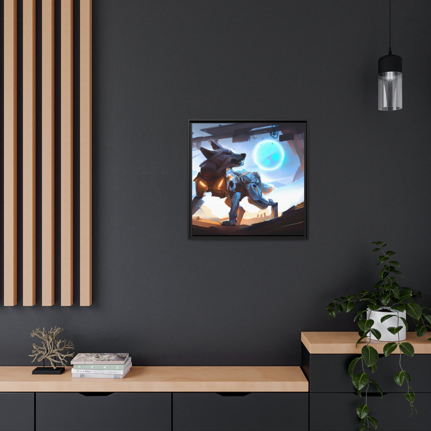 Aurora Mei-Xu - Framed Canvas