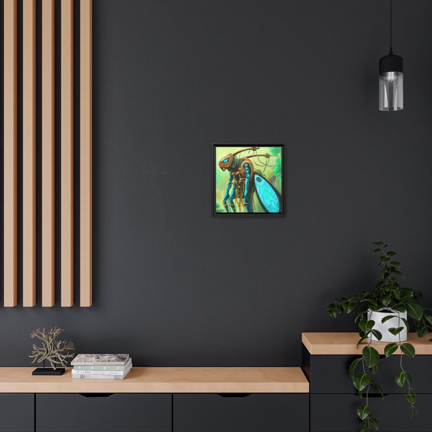 Zane Silverstone - Framed Canvas