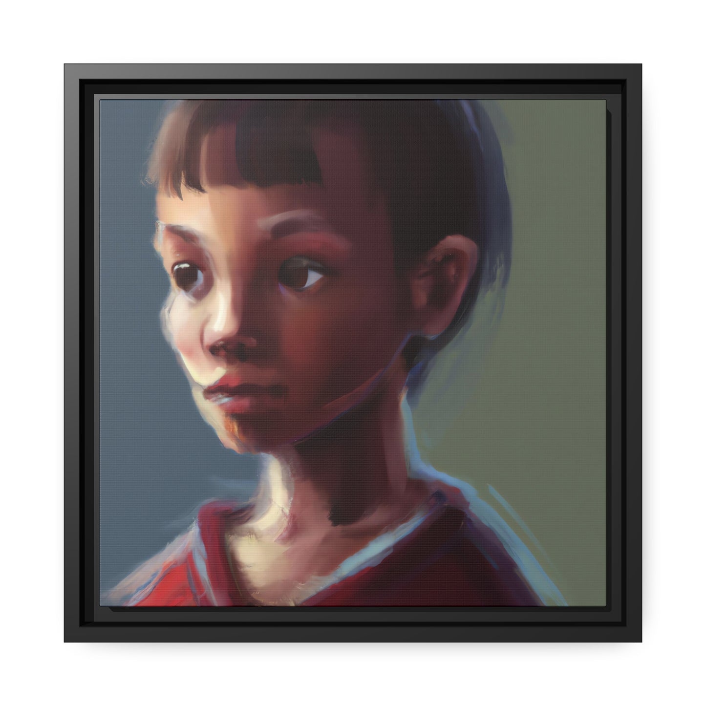 Heda Crystalwhite - Framed Canvas