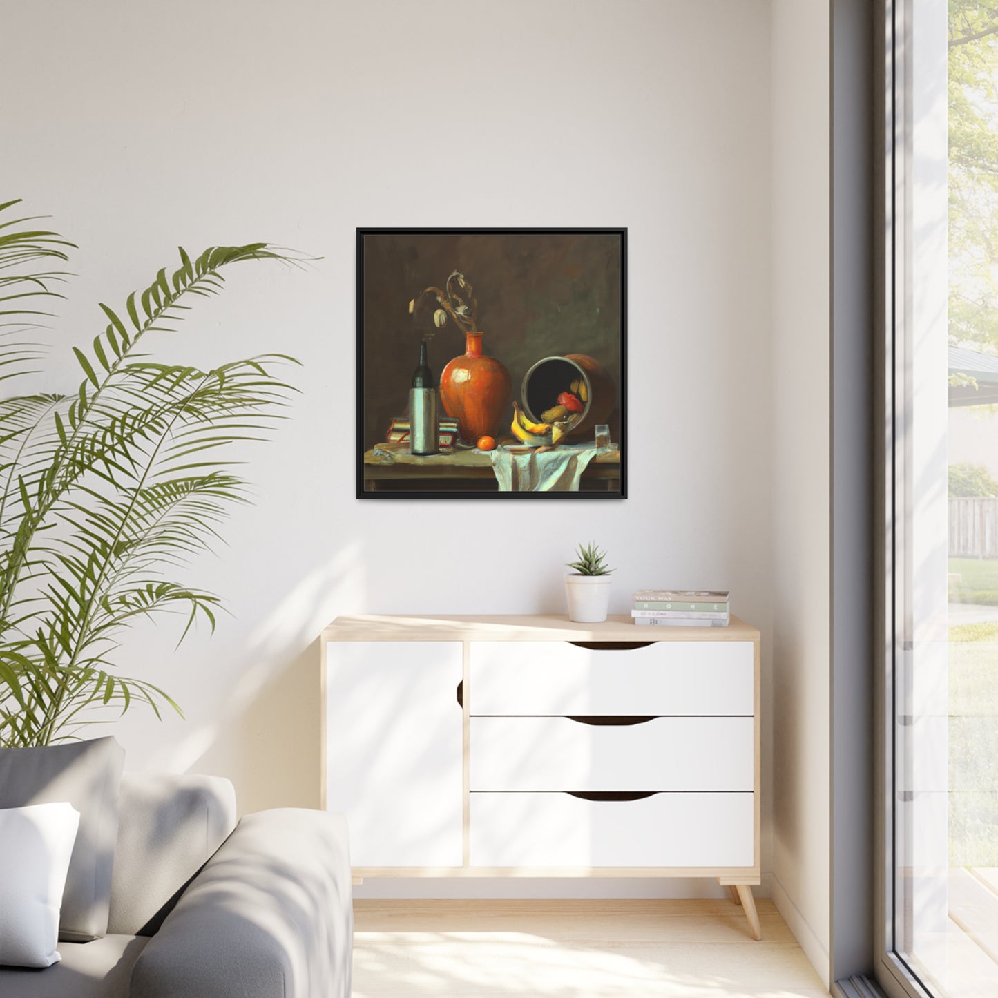 Floria Amorosa - Framed Canvas
