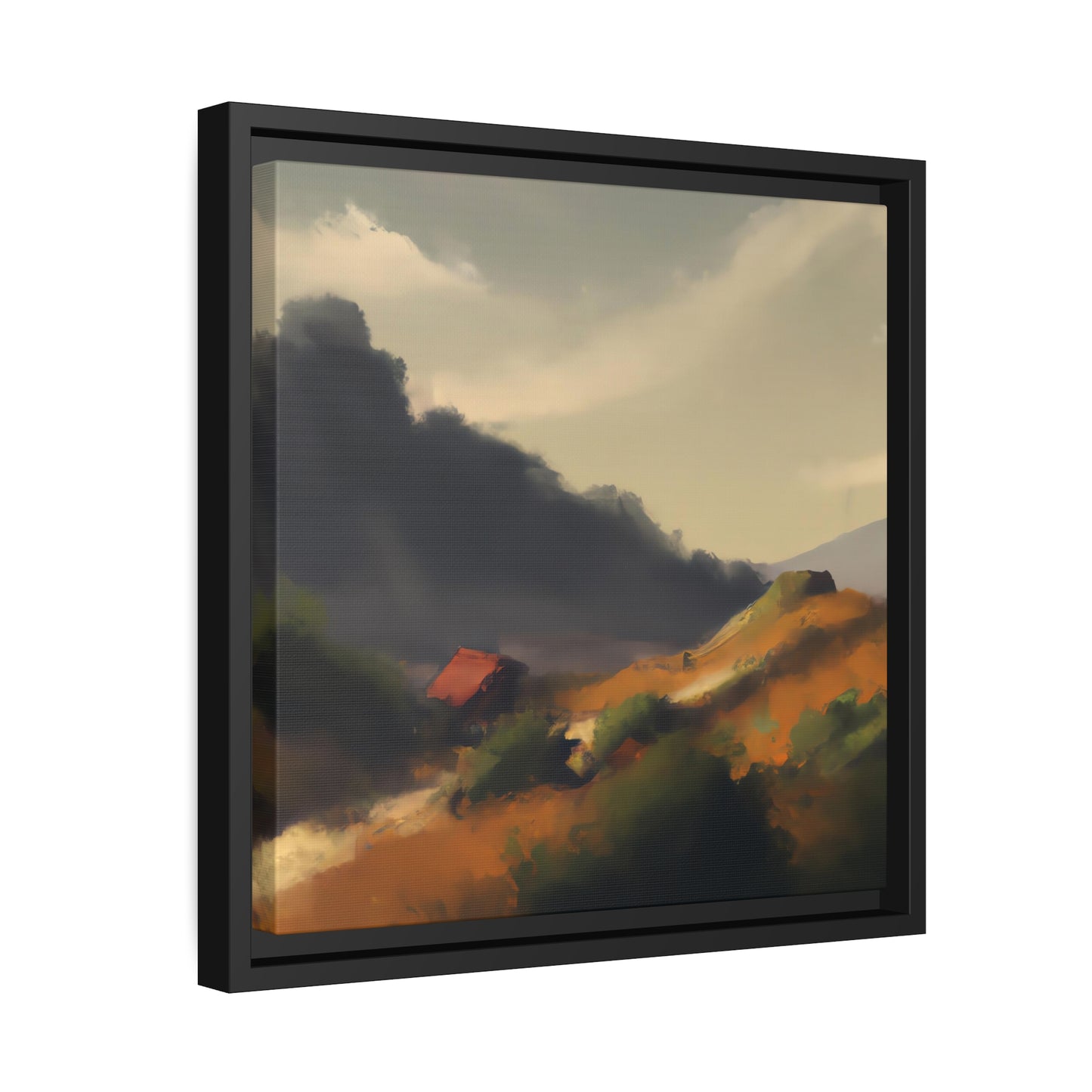 Hiram Wellsley - Framed Canvas