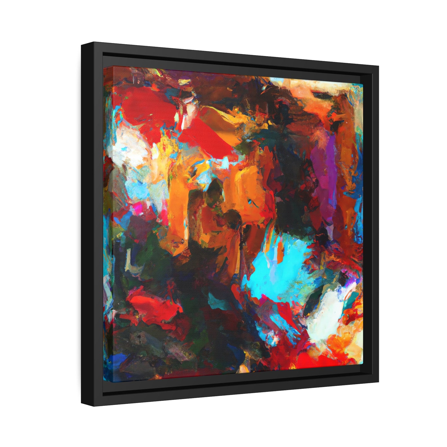 Claude Magnifique - Framed Canvas
