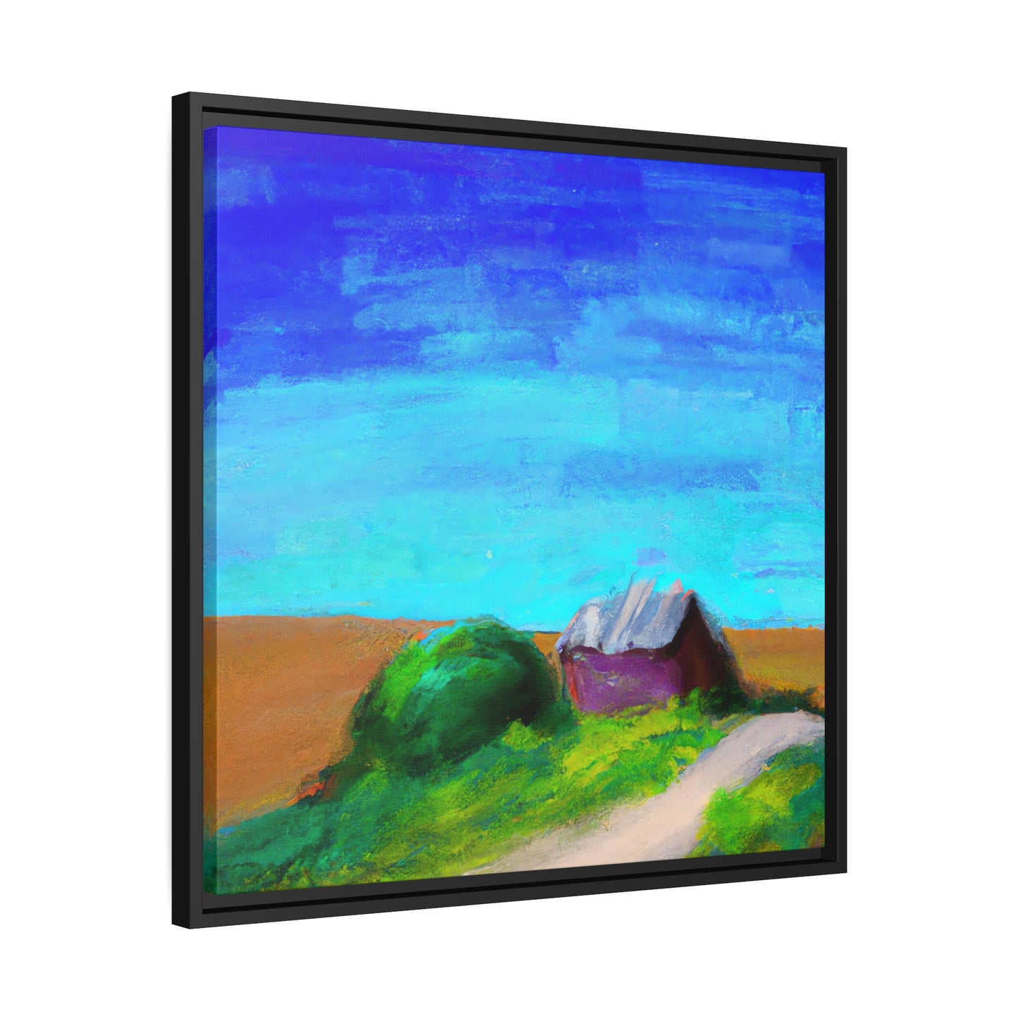 Jan van der Mies - Framed Canvas